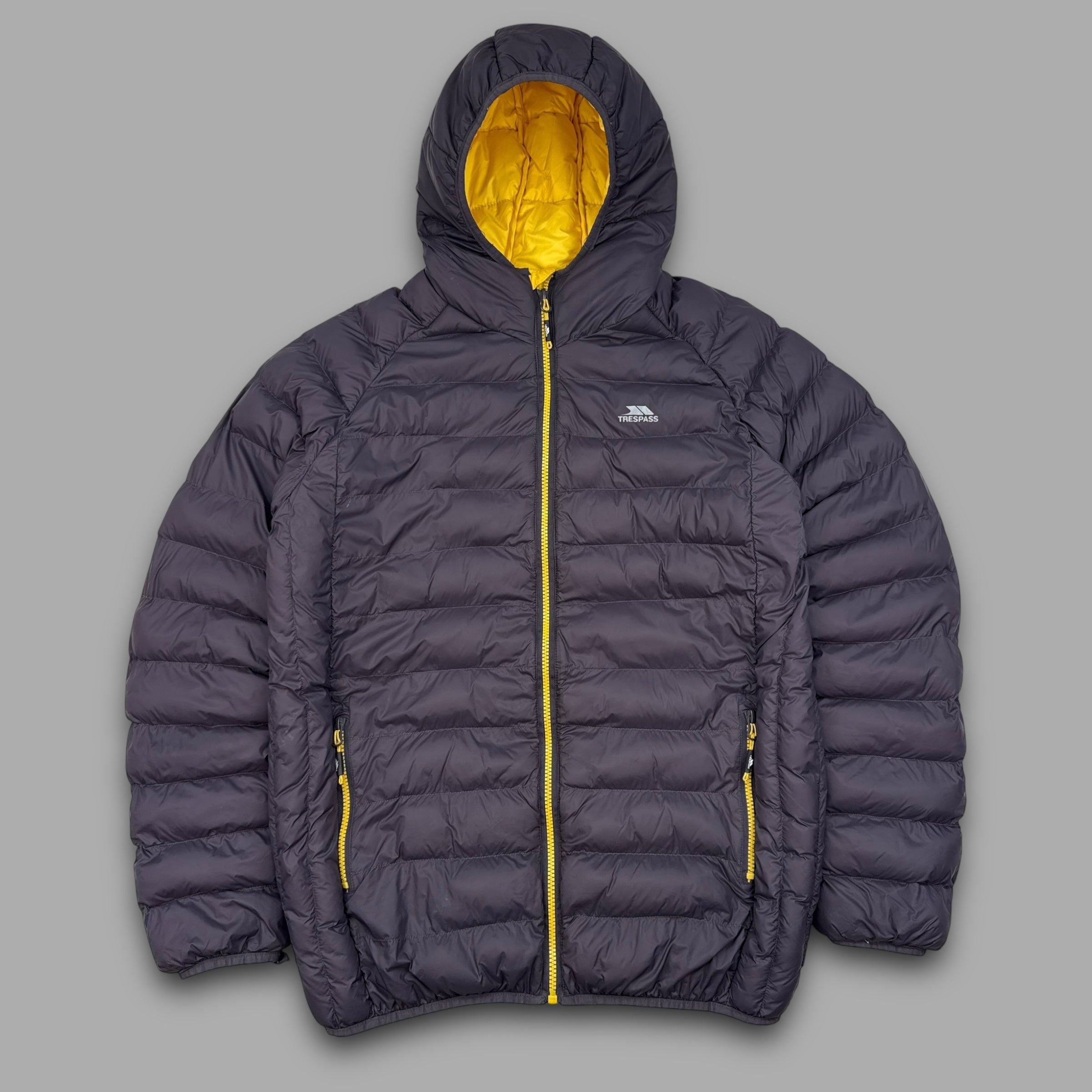 Trespass 2000's downfilled zip-up puffer jacket (S)