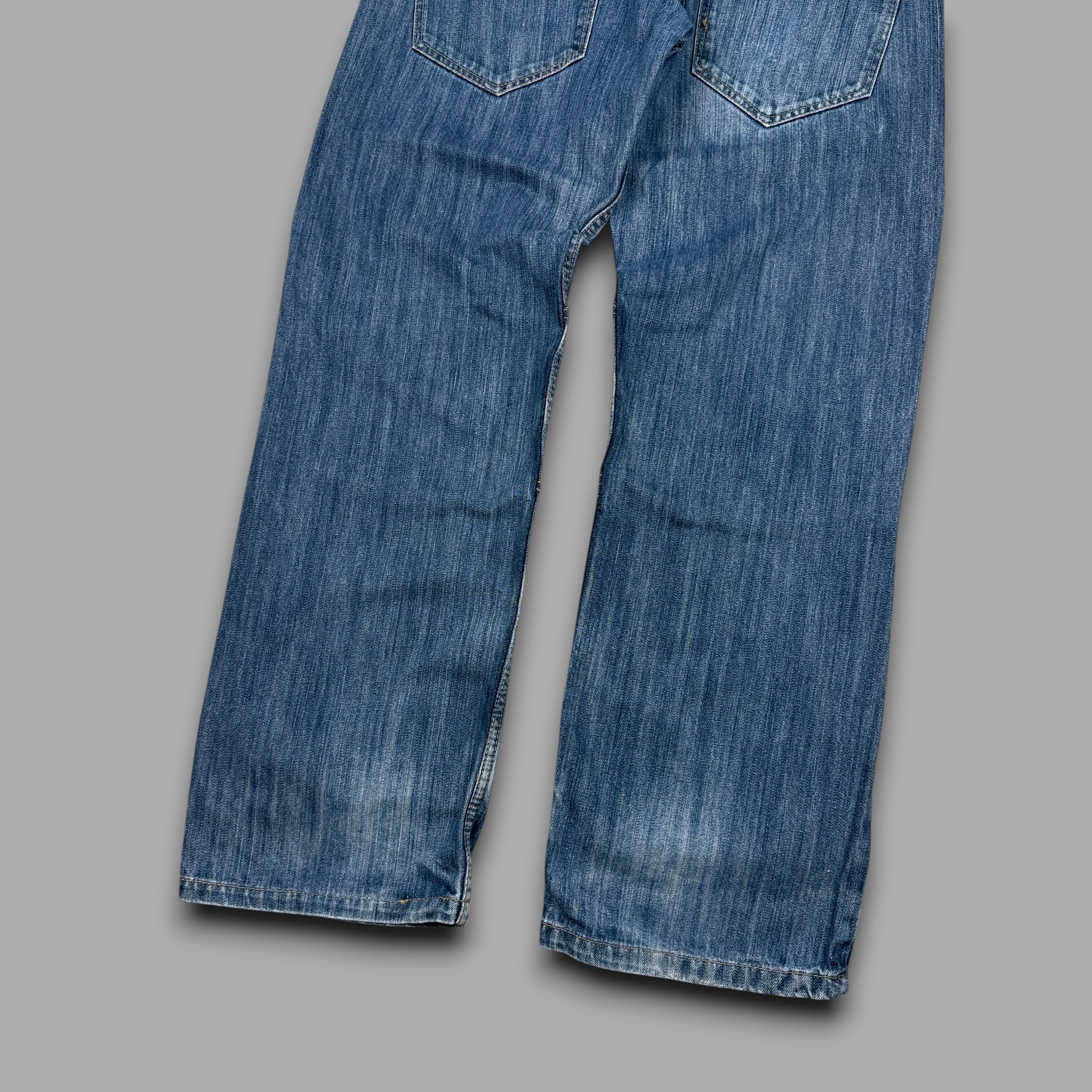Ecko 2000's baggy denim carpenter style trousers (M-L)
