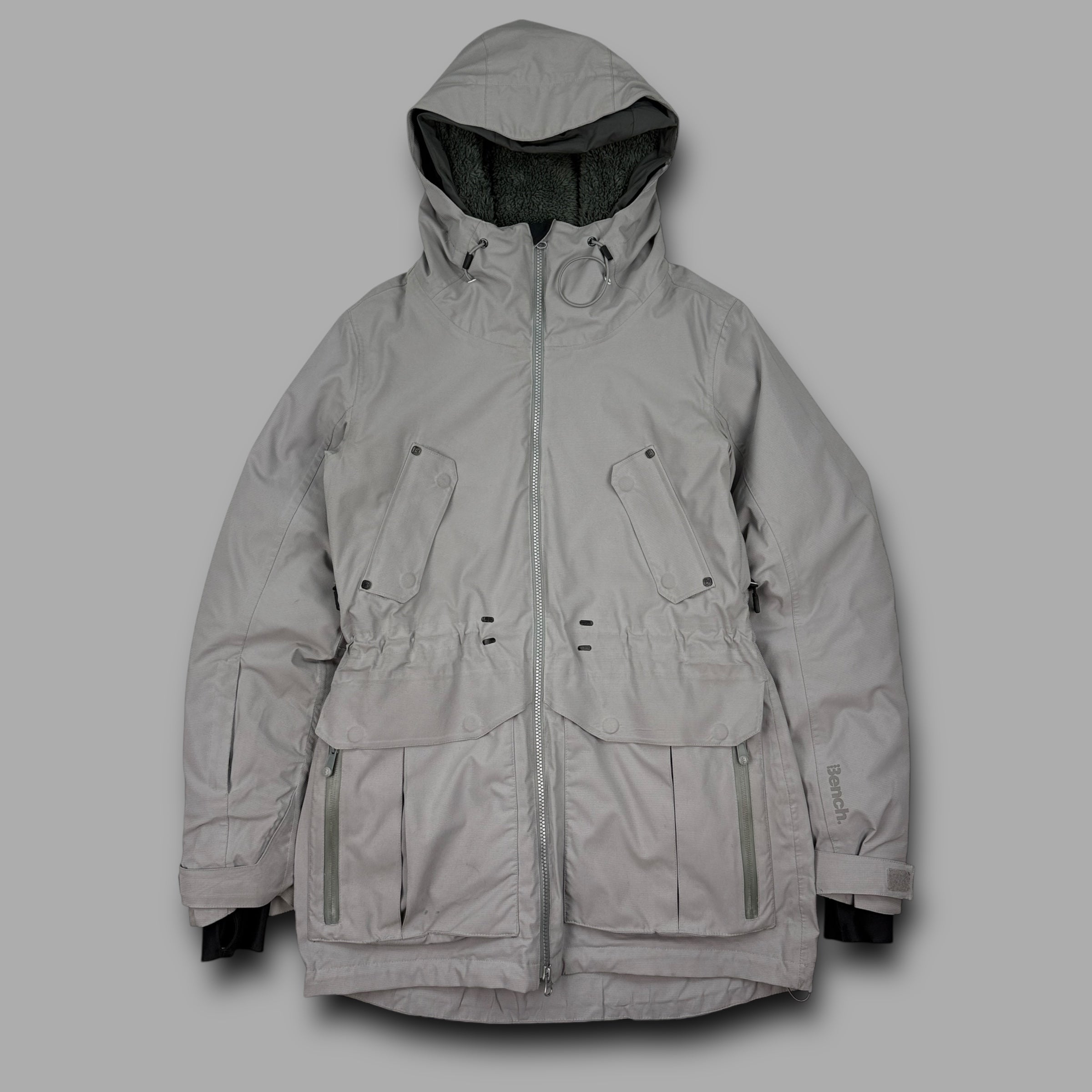 Bench 2000's technical 2in1 softshell multi-pocket parka jacket (S)