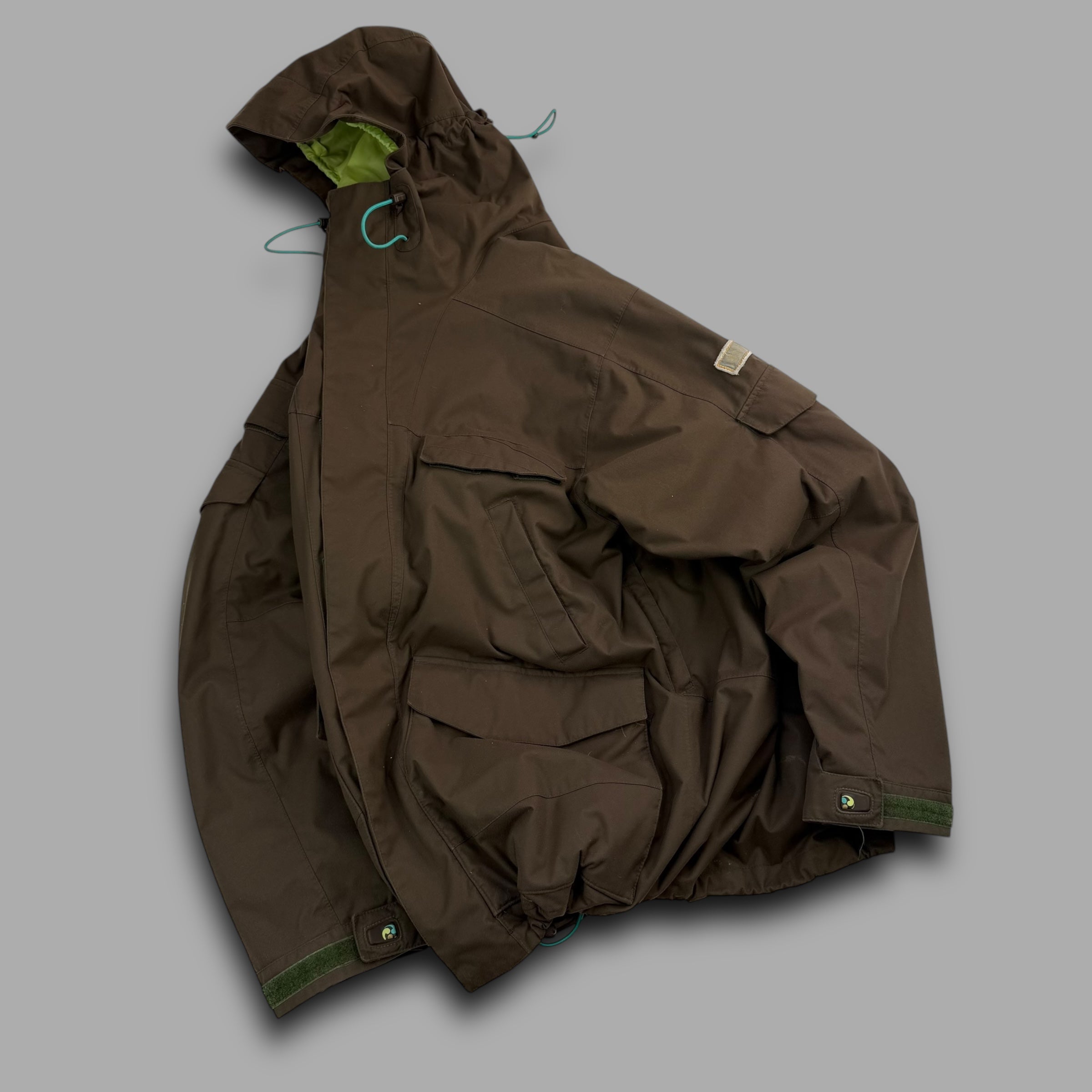 Burton ronin 2000's technical multi-pocket shell jacket (M)