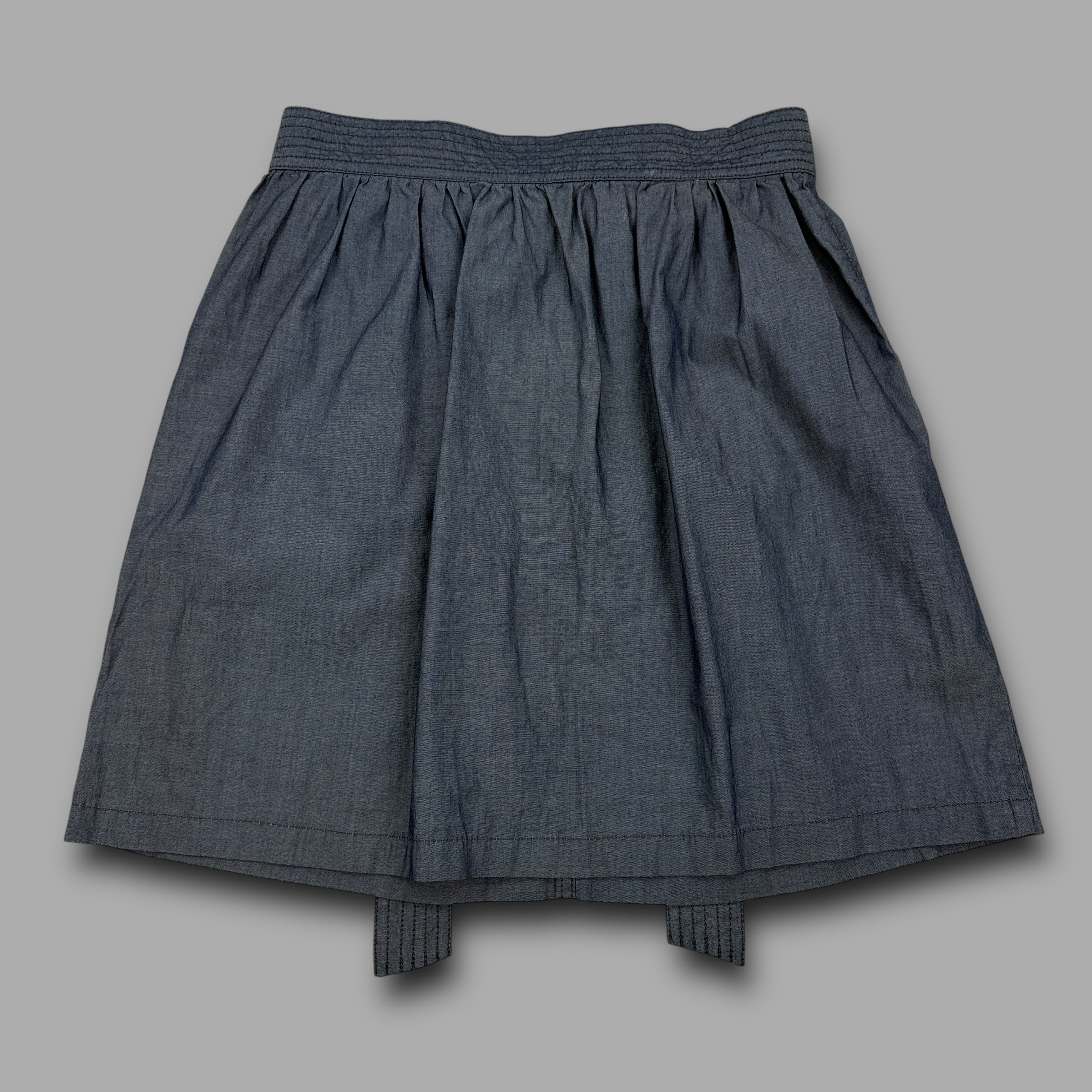 Diesel 2000s belted pocketed A-line skirt (XS) wms