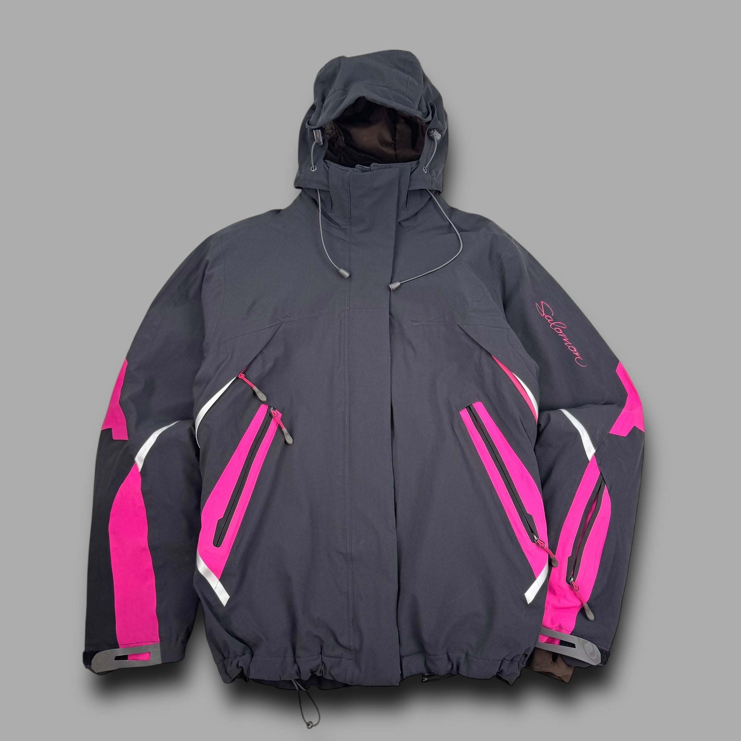 Salomon 2008 technical vented clima pro softshell ski jacket (M) wms