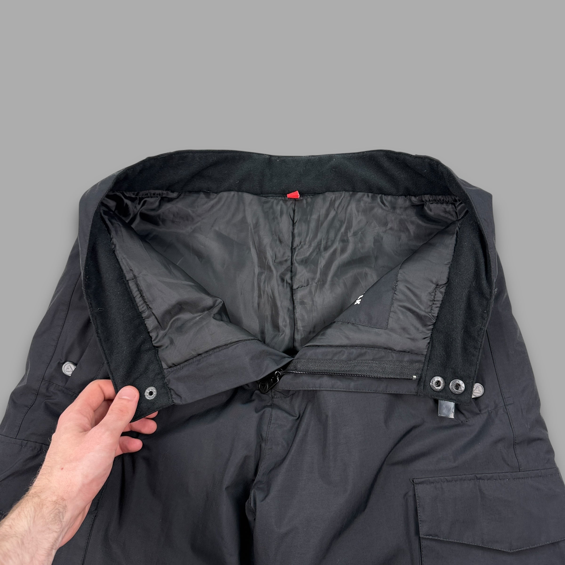 Airwalk 2000's technical baggy nylon ski sallopettes (S)