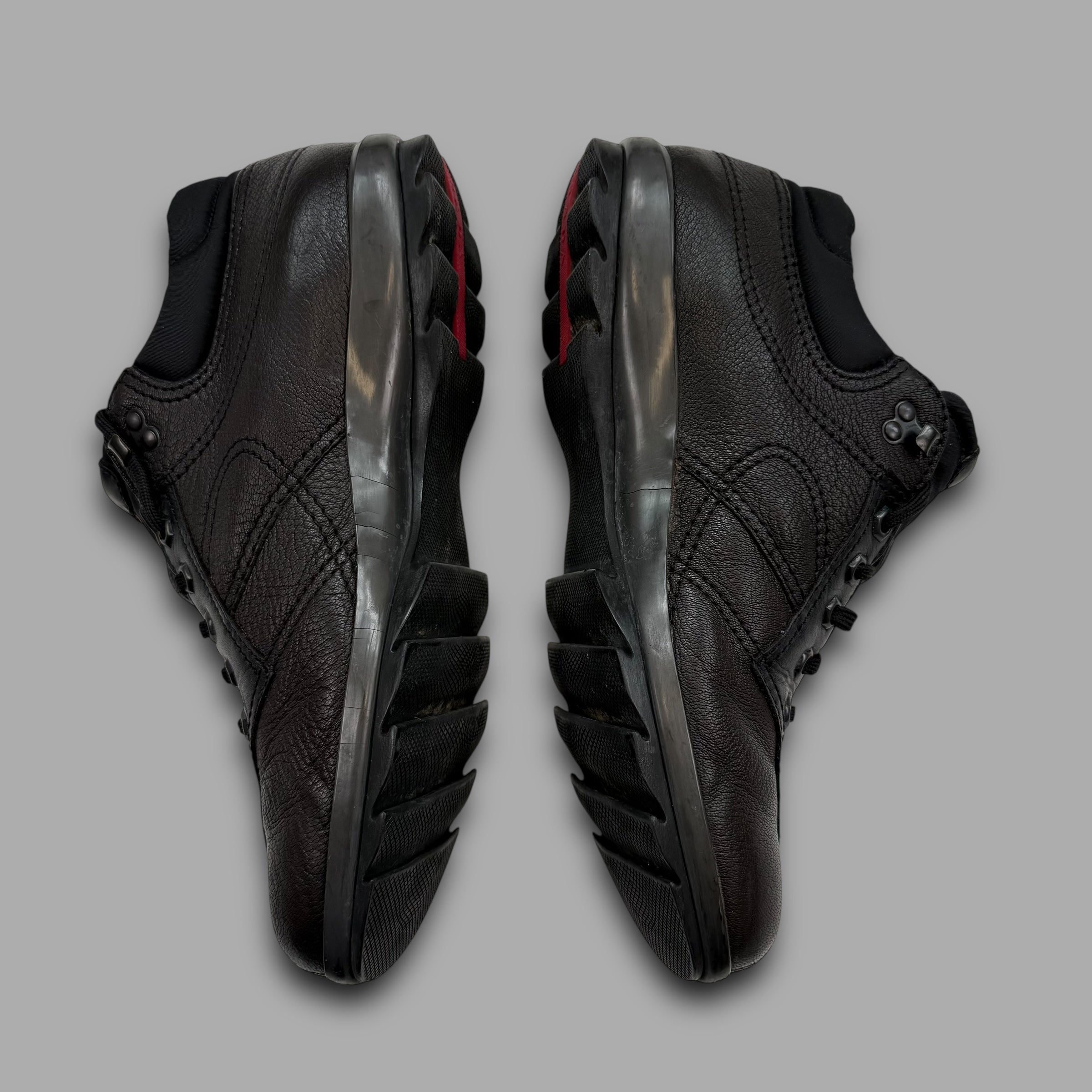 Prada 2000's leather shark boot (UK8.5)