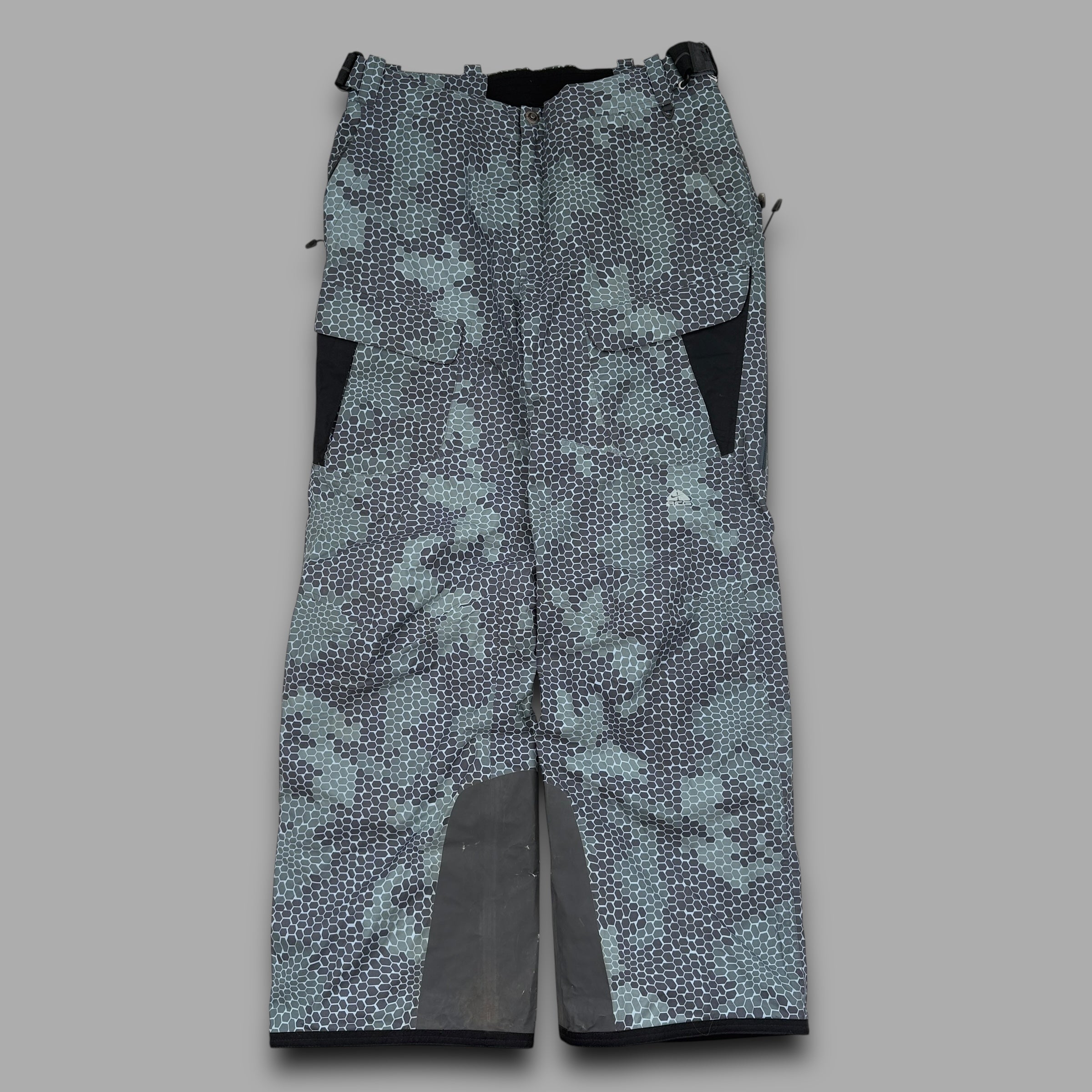Nike ACG 2000's technical monogram baggy ski sallopettes (XL)