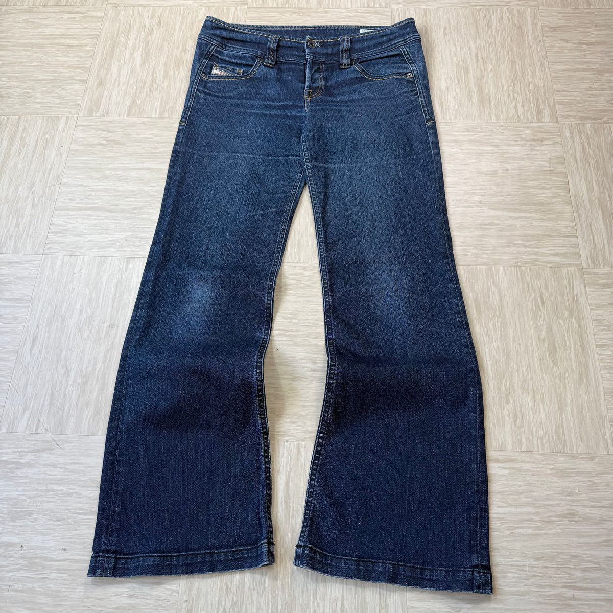 Diesel lambry 2000's relaxed fit denim bootcut jeans (S)