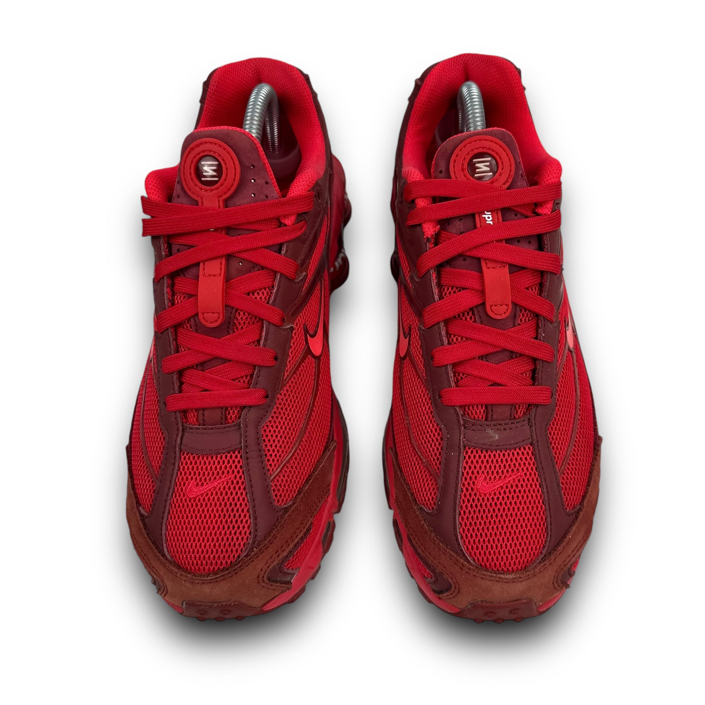 Supreme x Nike shox ride II 2022 'speed red' (UK7.5)