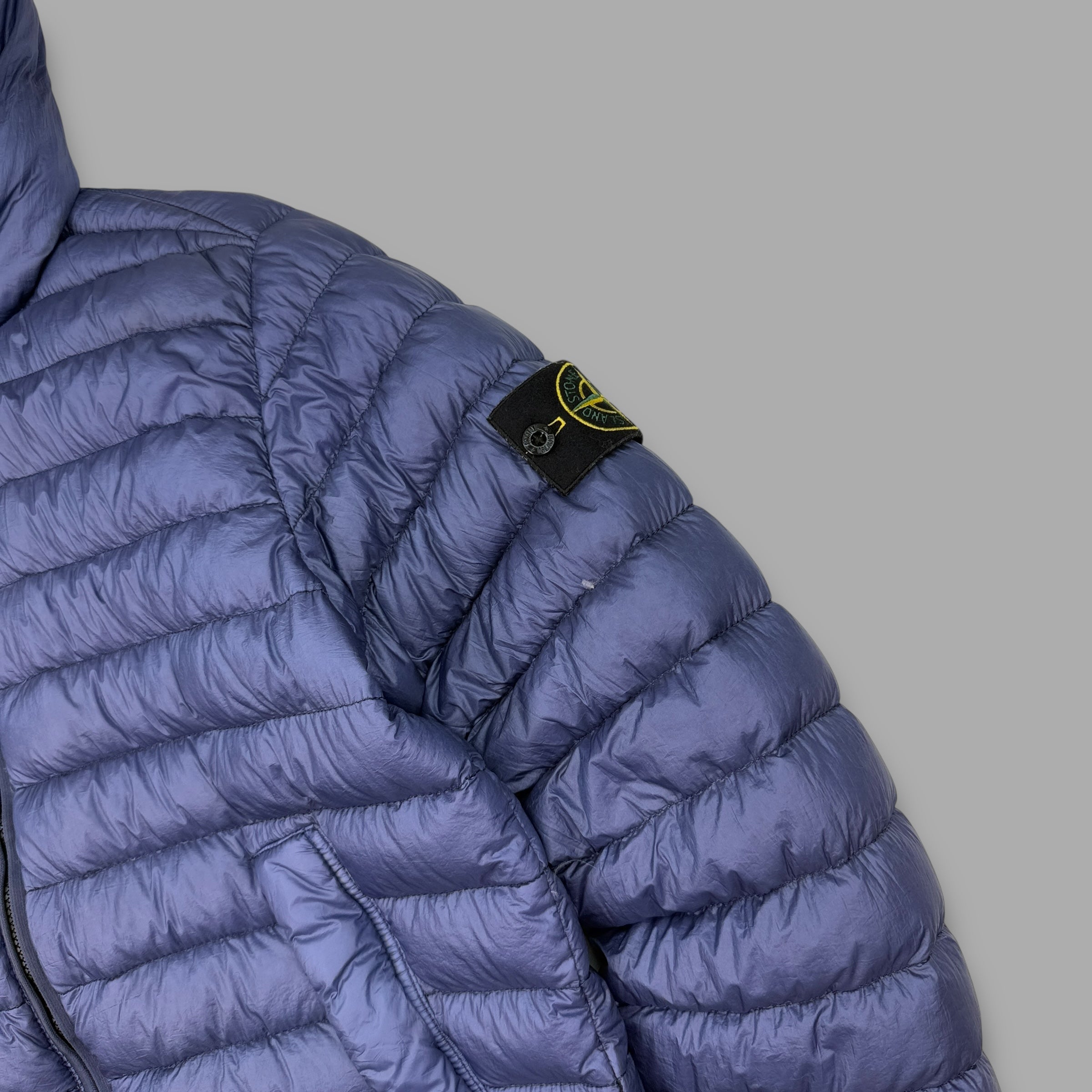 Stone island garment dyed downfilled puffer jacket (M)