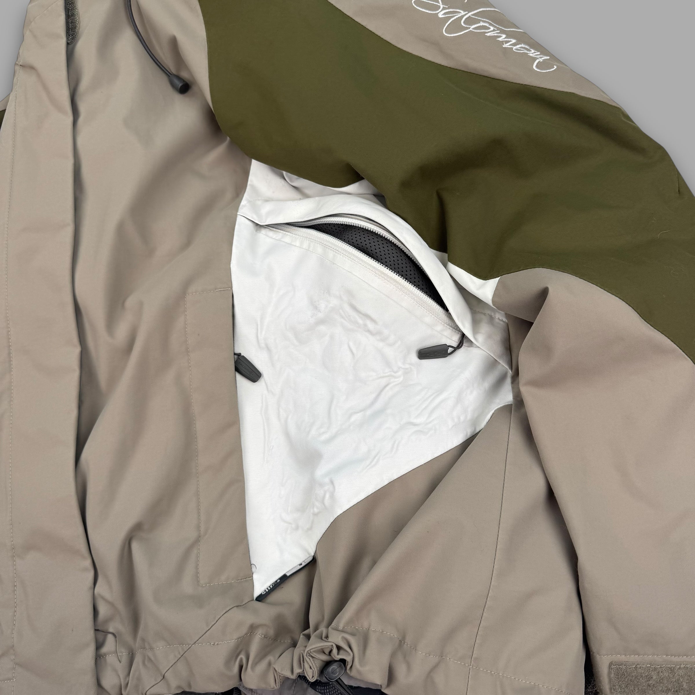 Salomon 2006 technical panelled clima pro softshell ski jacket (M) wms