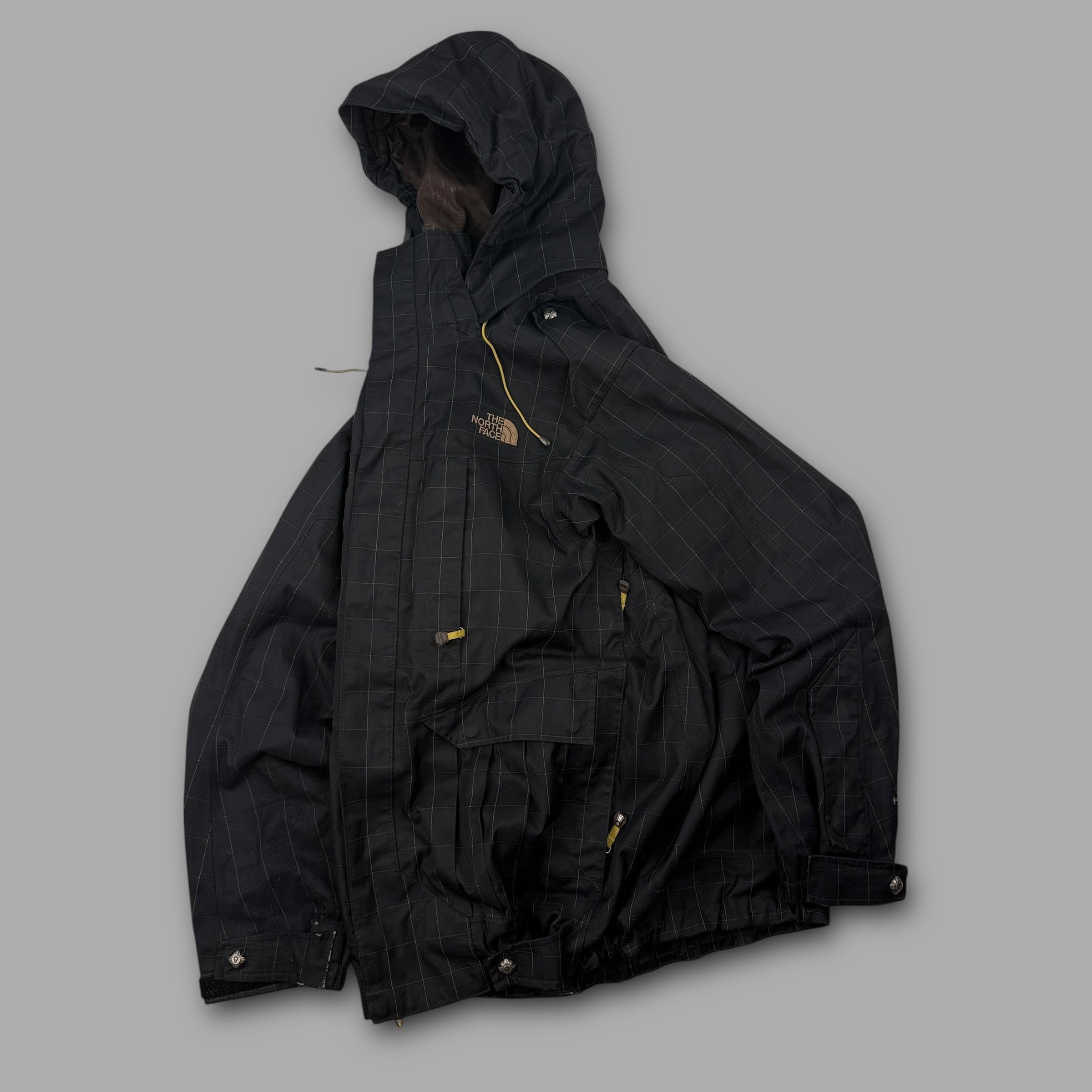 The north face 2008 cryptic series technical plaid softshell ski jacket (S)