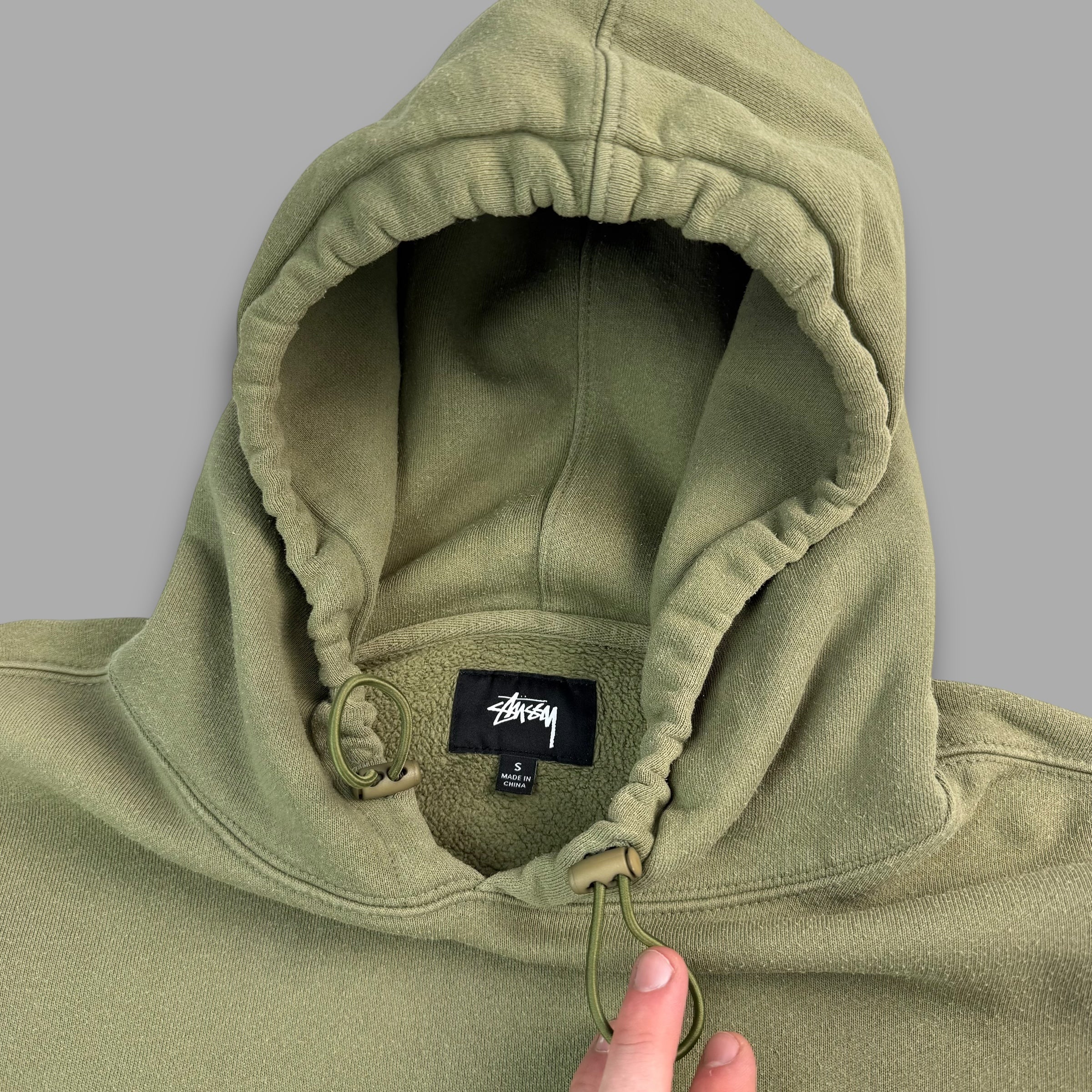 Stussy SS21 technical pullover cargo pocket hoodie (S)