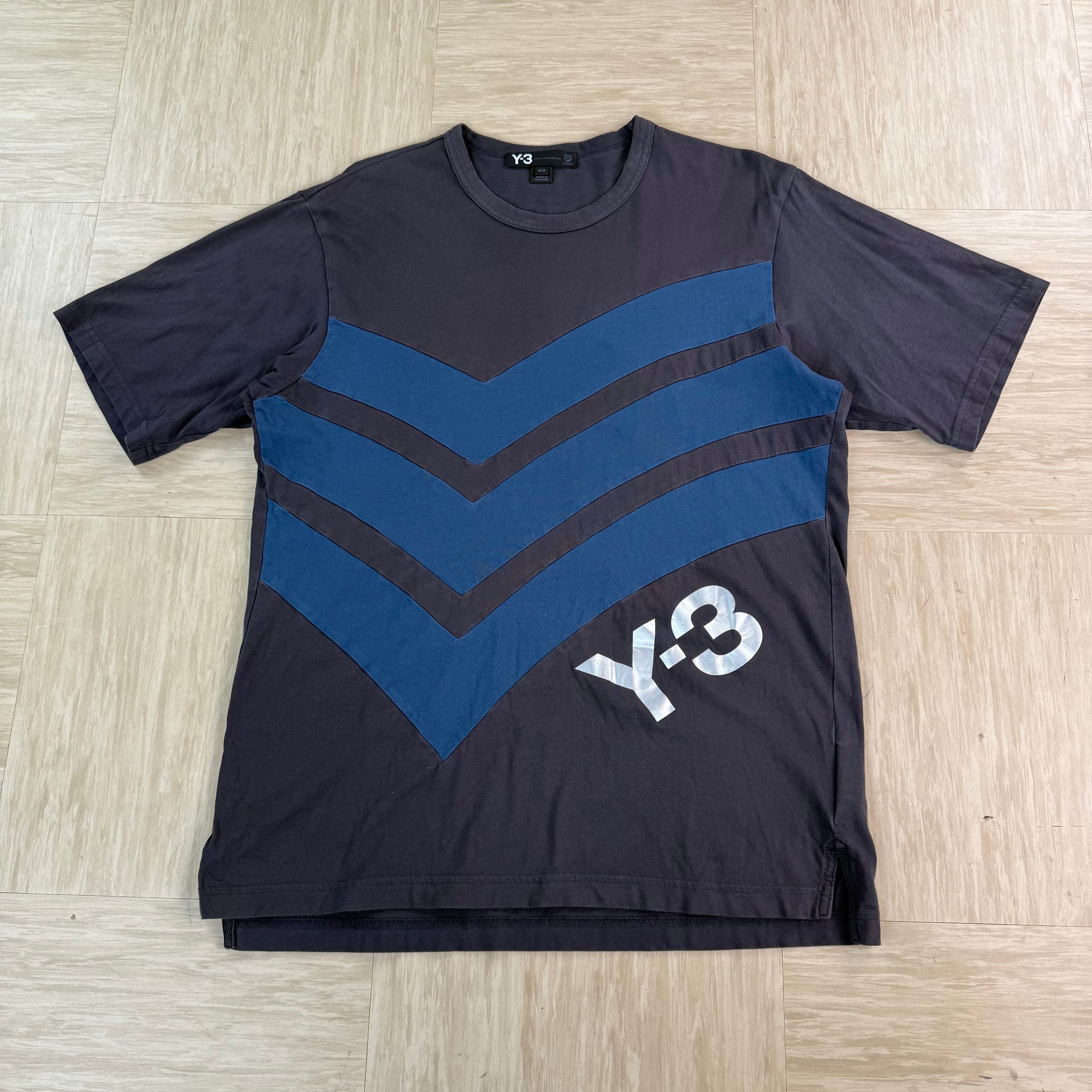 Adidas x Yohji Yamamoto 2015 graphic panelled spellout tee (M)