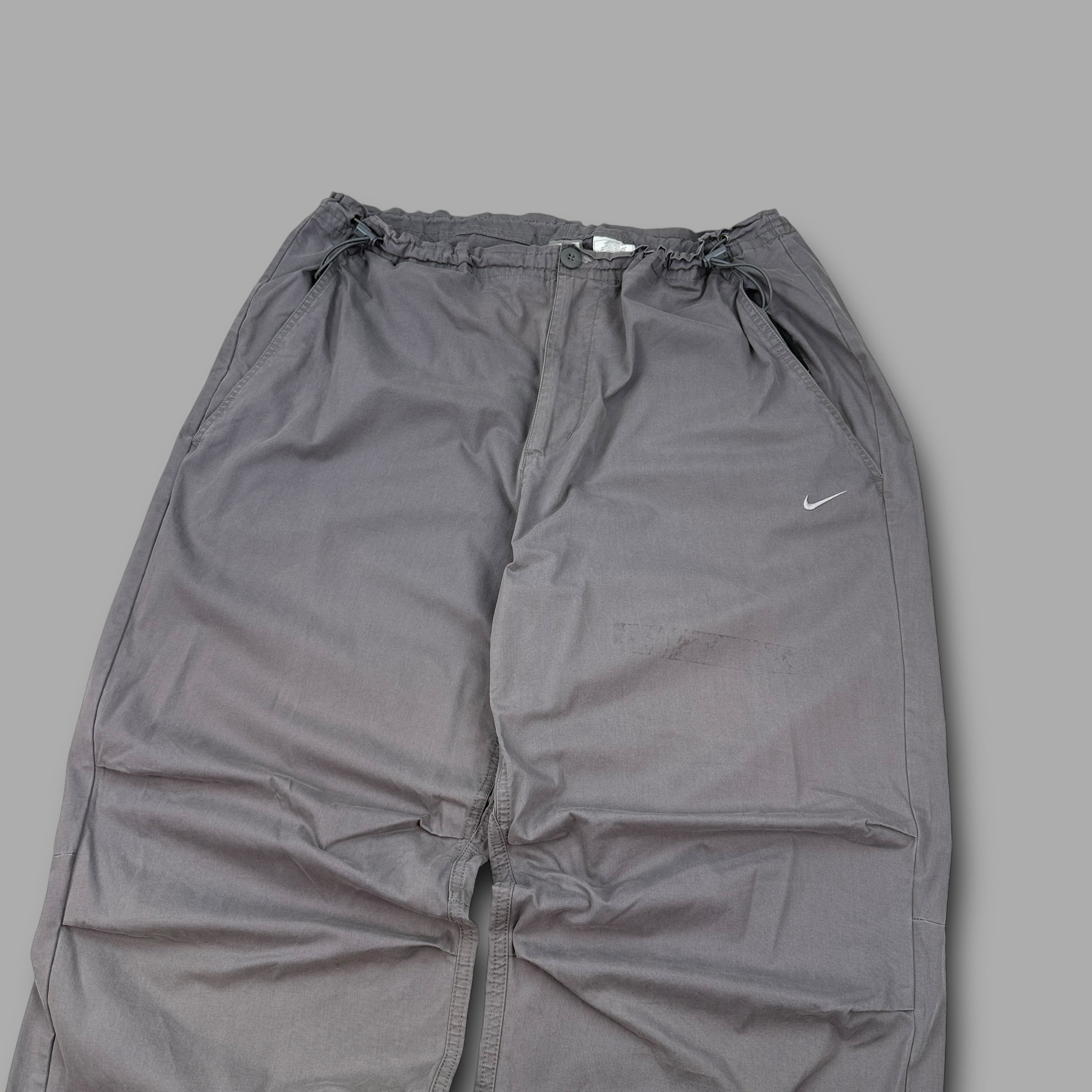Nike 2000's technical baggy wide leg flight bottoms (XXL)