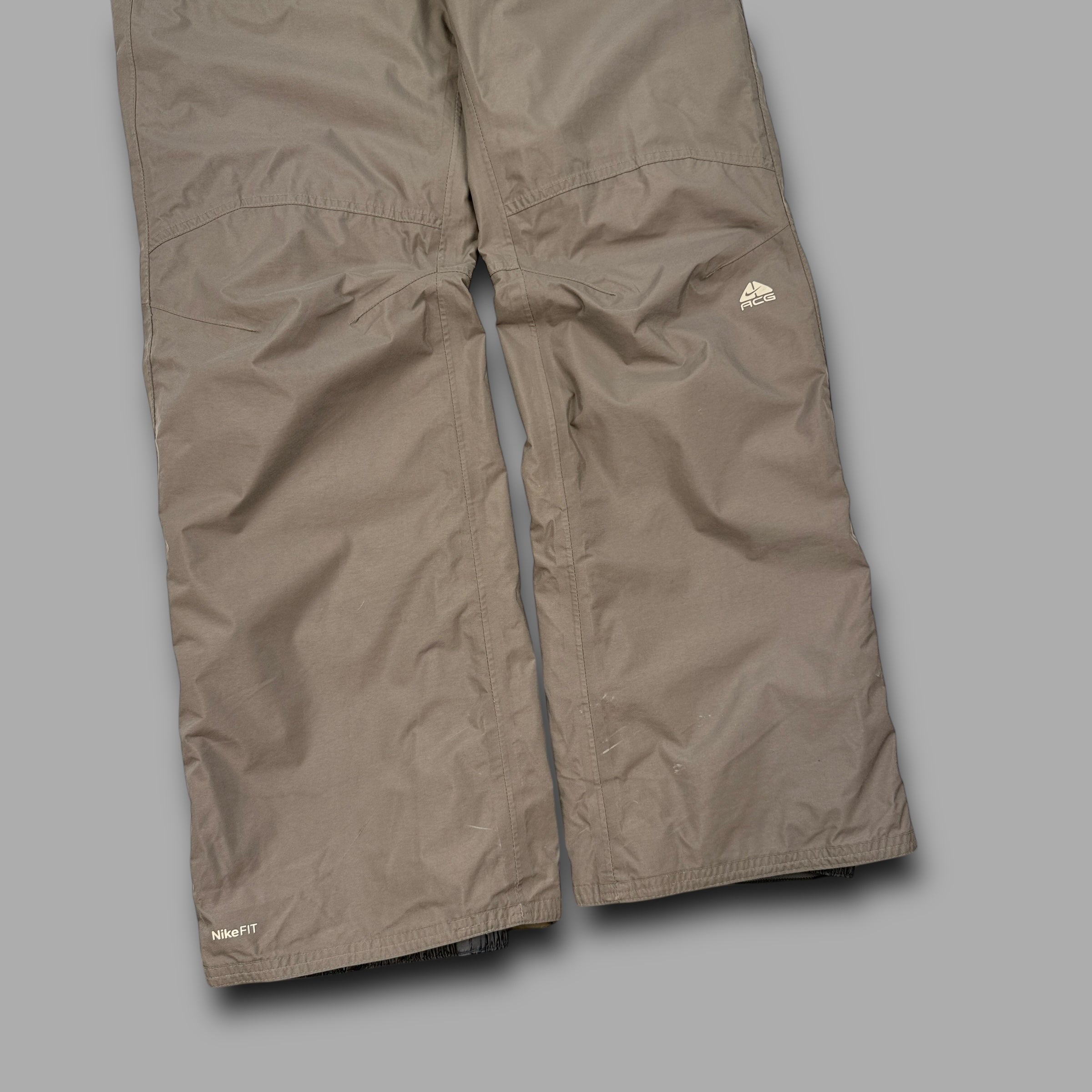 Nike ACG 2000's technical baggy ski sallopettes (M) wms