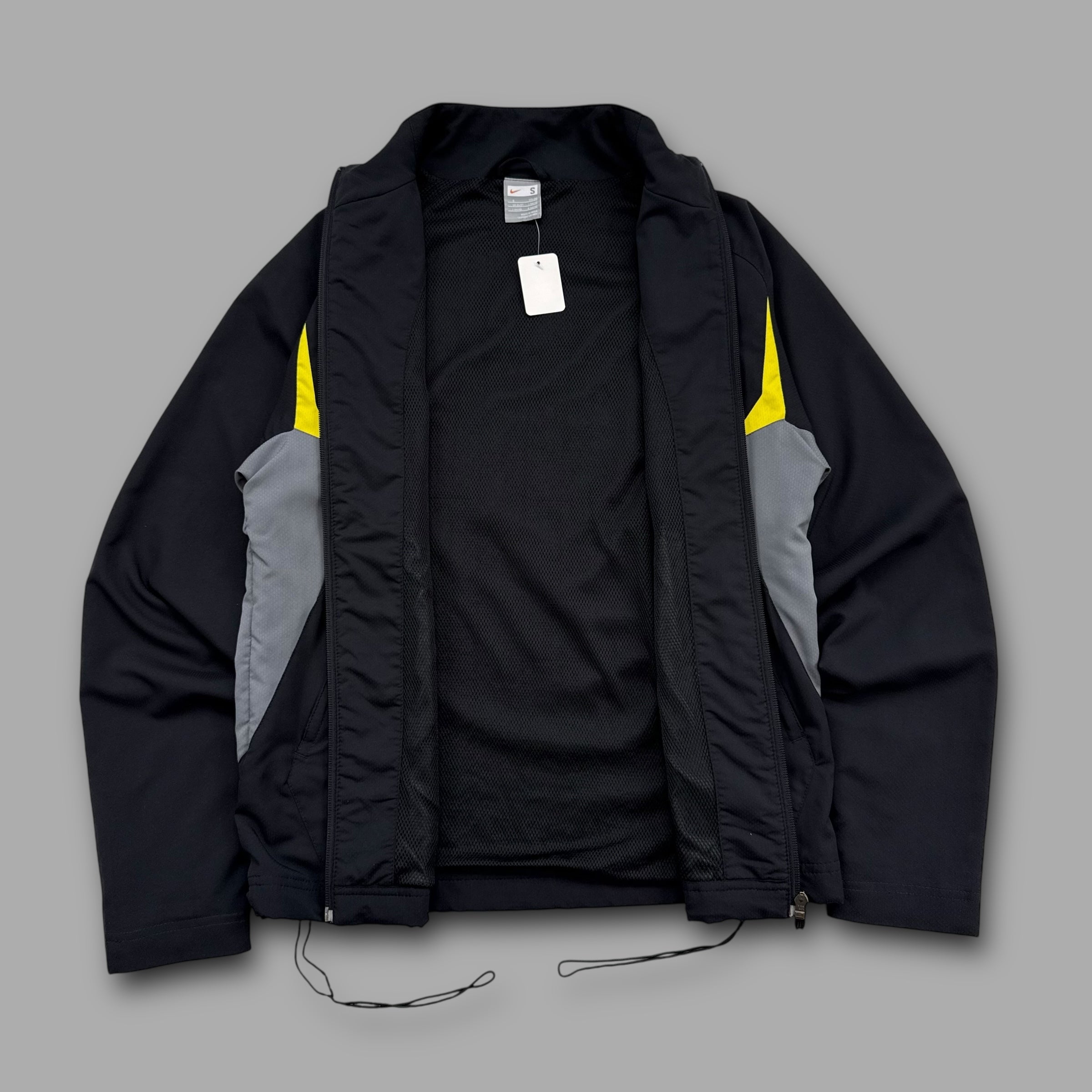 Nike 2000's total 90's technical full-zip panelled track jacket (S)