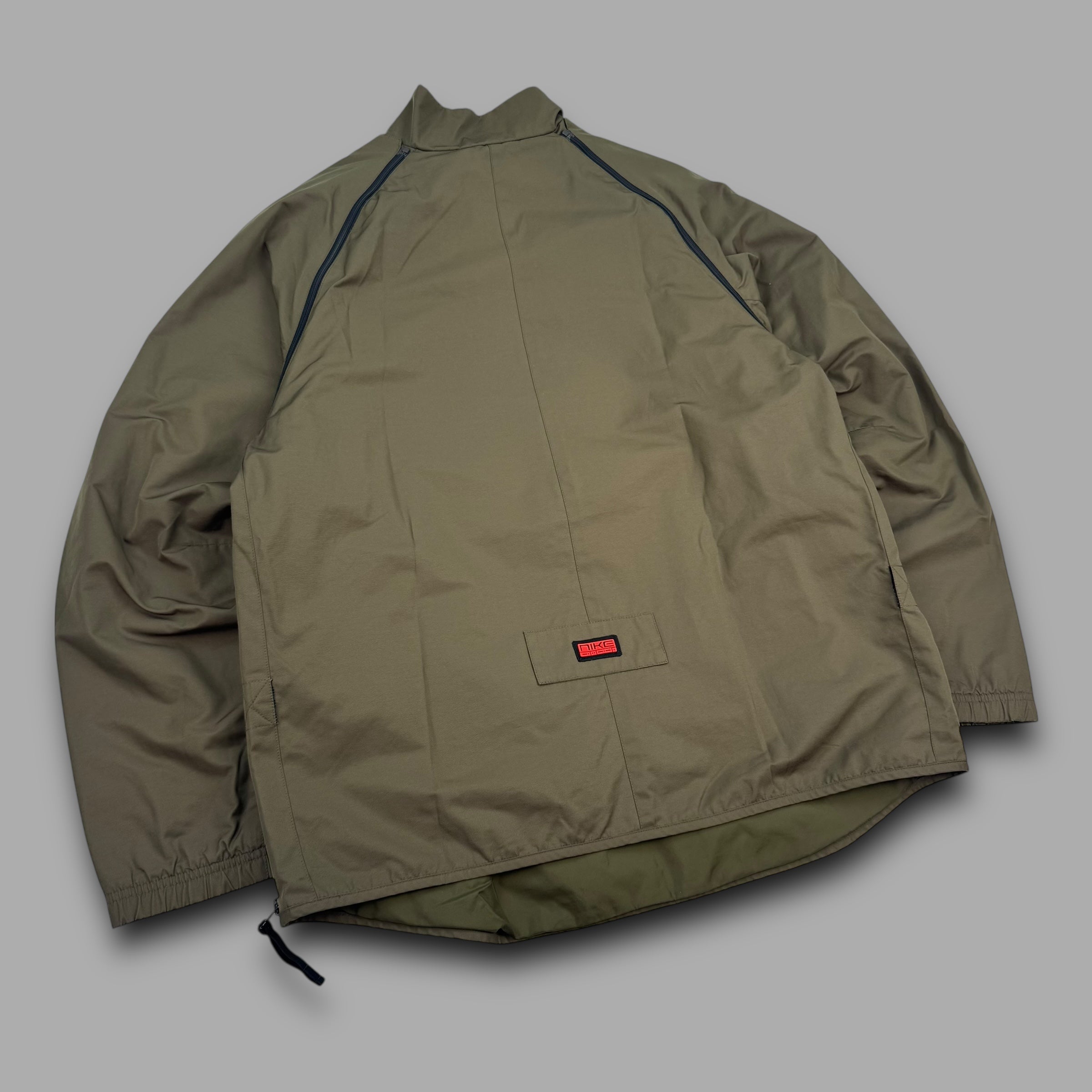 Nike 2000's technical 2in1 convertible MP3 shell jacket (L)