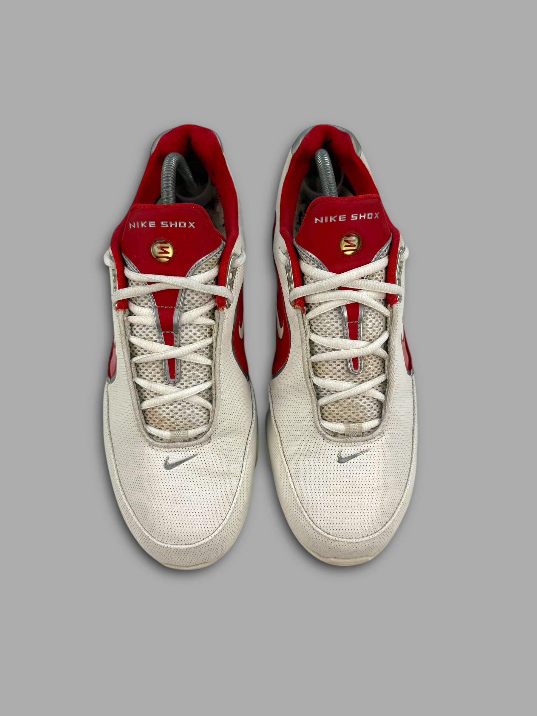 Nike shox electric 'red and white' 2004 (UK9)