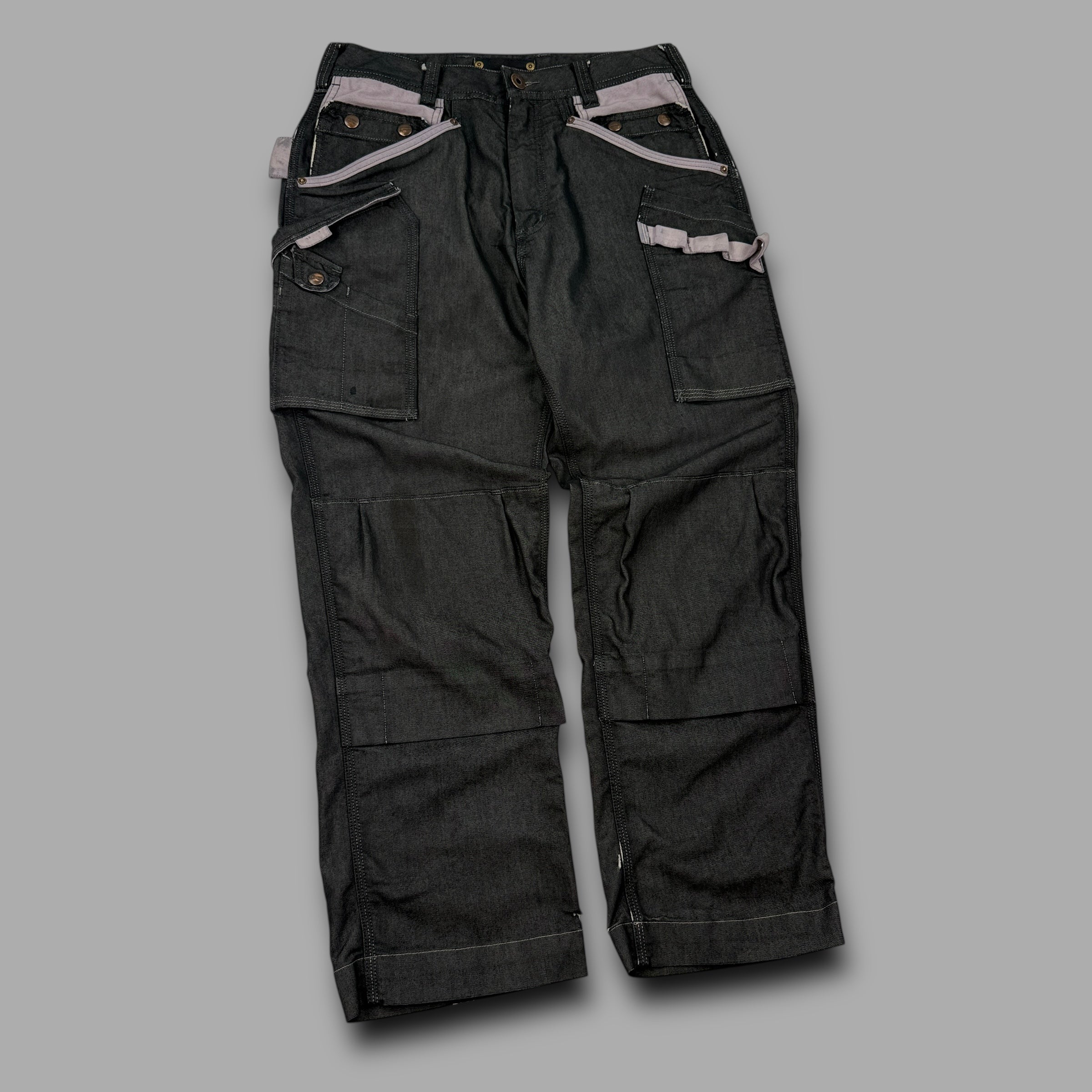 Carhartt 2000's straight leg technical workwear trousers (S-M)