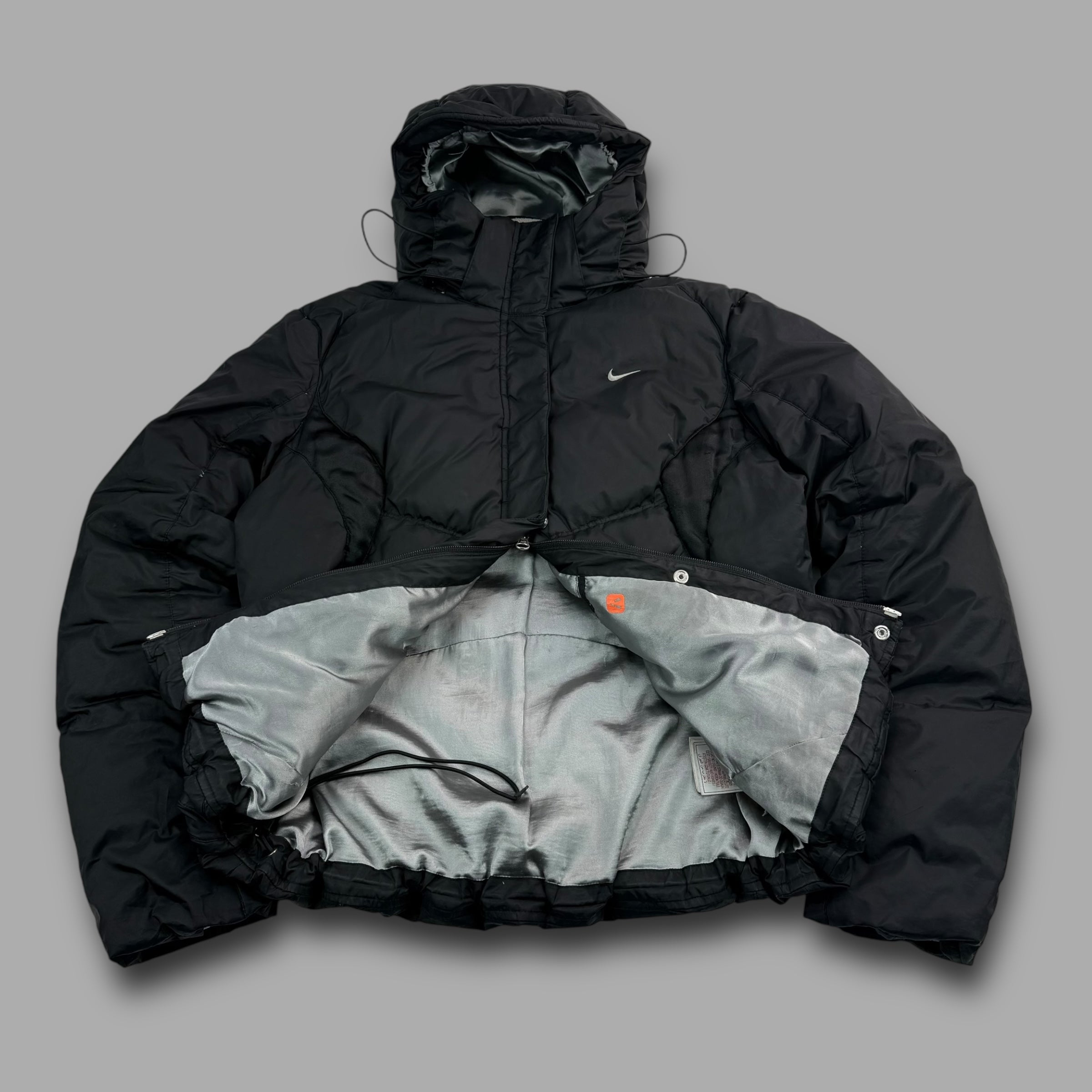 Nike 2000's panelled 550 down-filled puffer jacket (S)