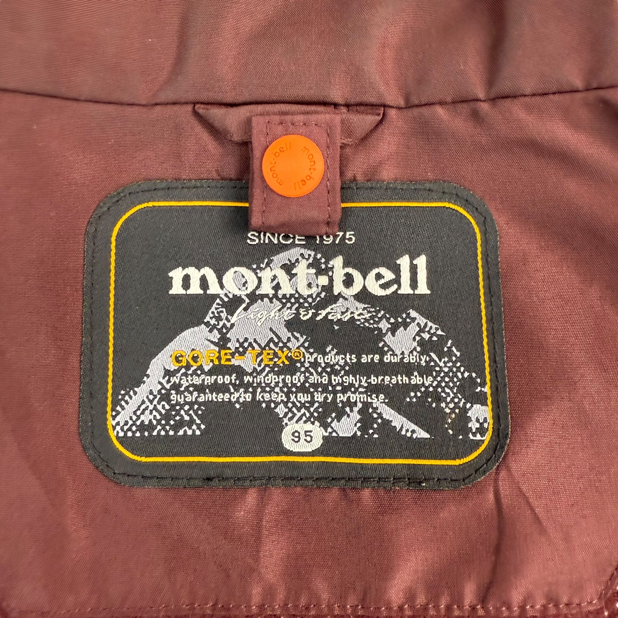 00s montbell GORE-TEX shell jacket 旧ロゴ Montbell 2000's technical gore-tex shell jacket (S) – Uppernostril