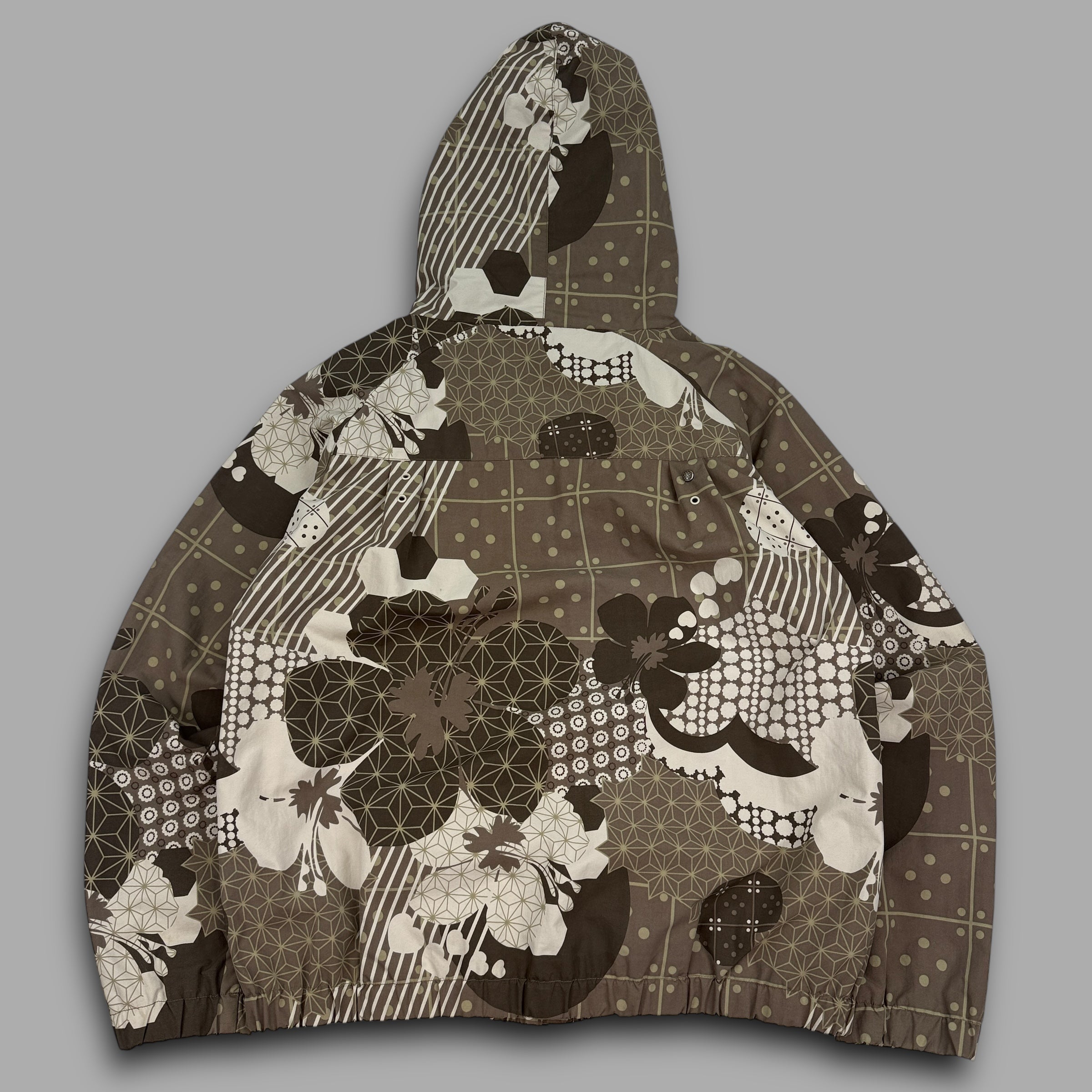 Animal 2000's technical zip-up monogram softshell (L) wms