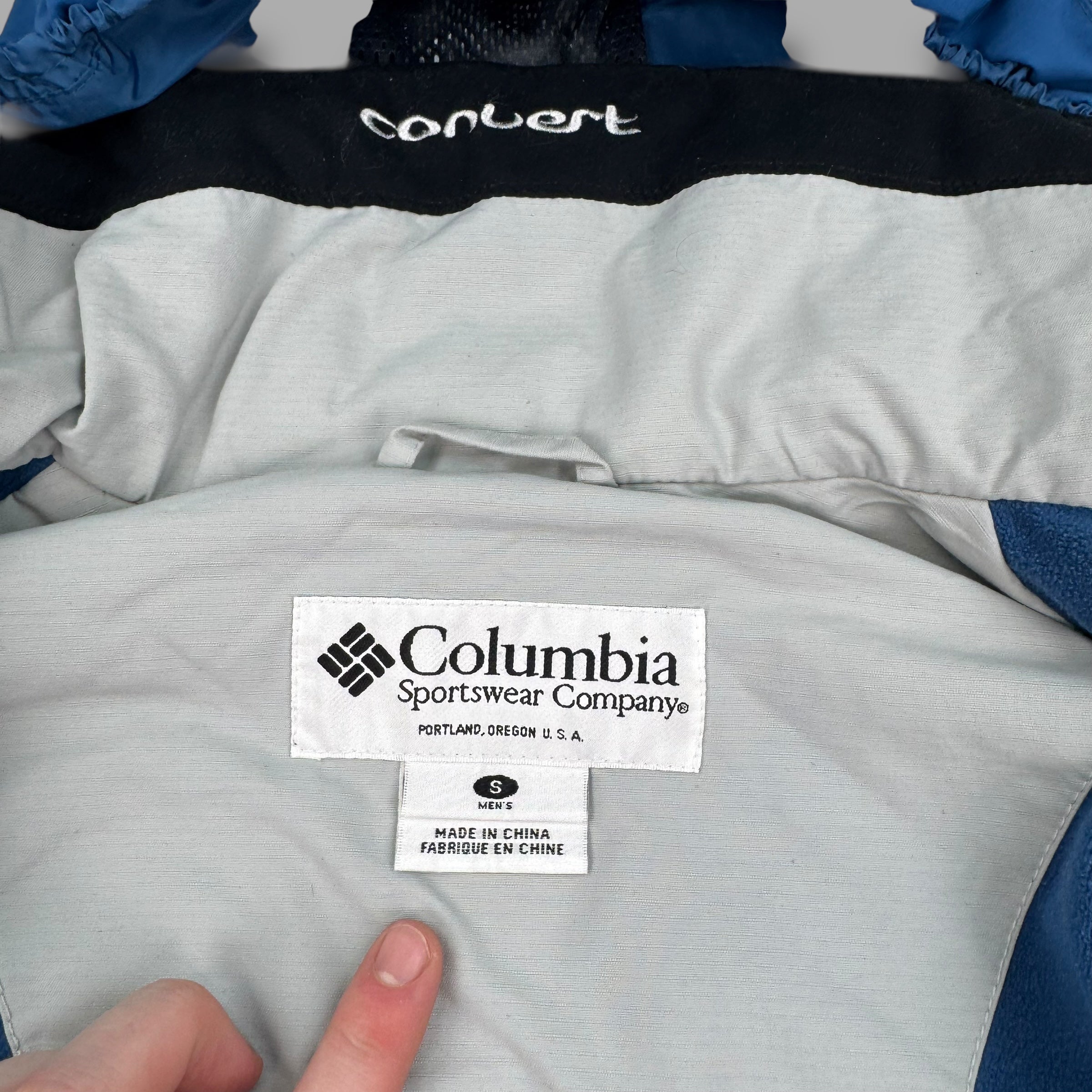 Columbia convert 2000's technical multi-pocket vented ski jacket (S)