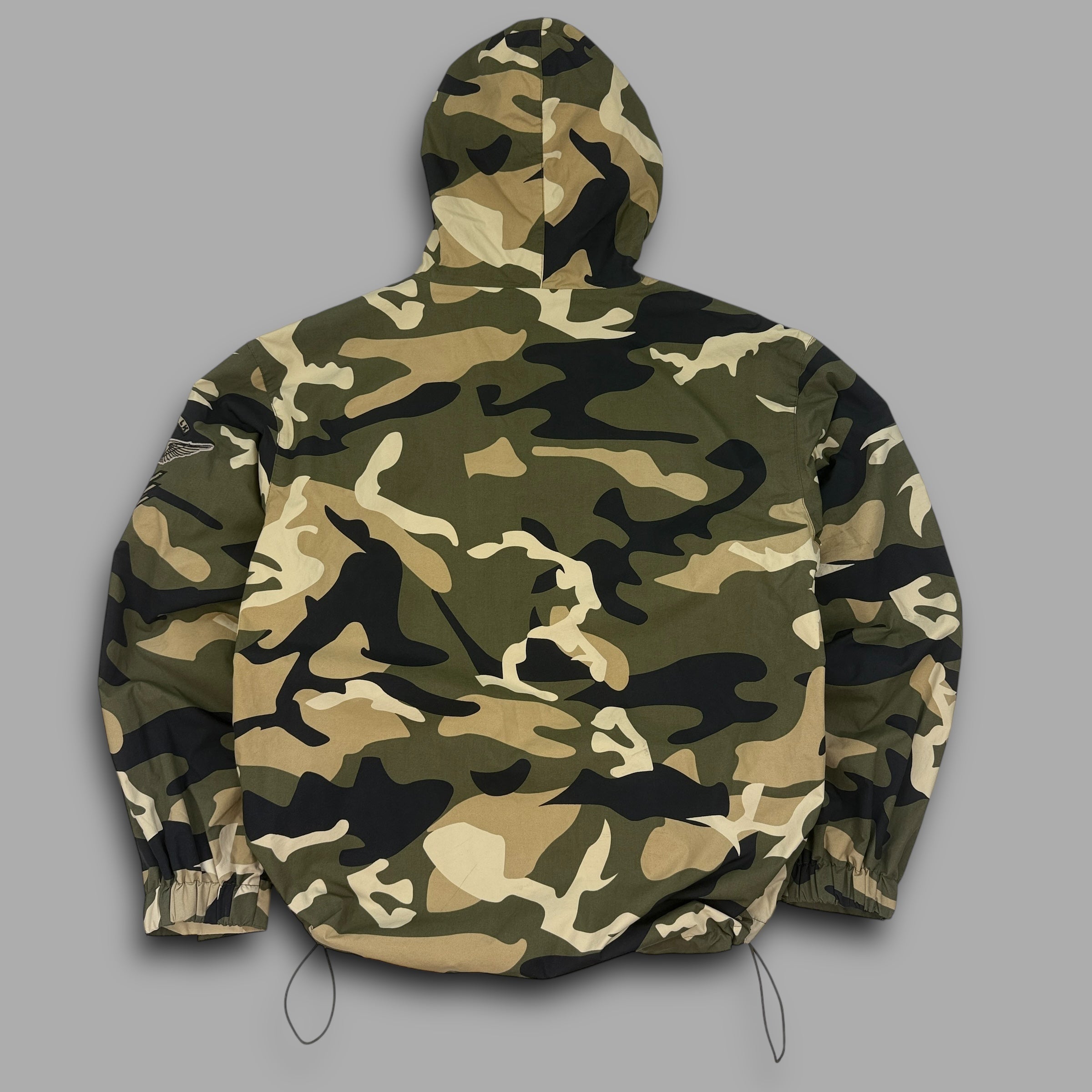 Airwalk 2000's technical camo goggle ski jacket (L)