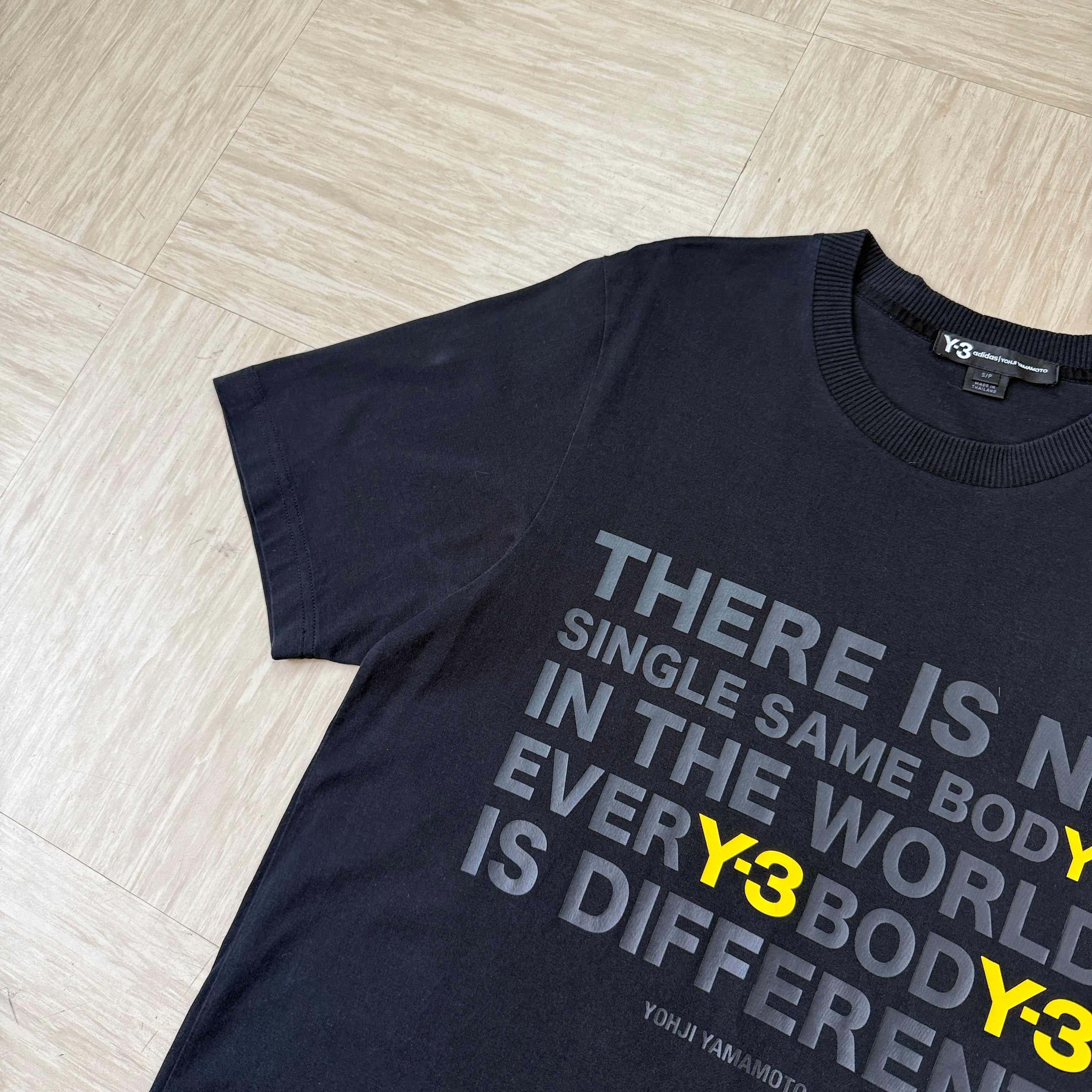 Adidas x Yohji Yamamoto 2018 graphic Y3 tee (S)
