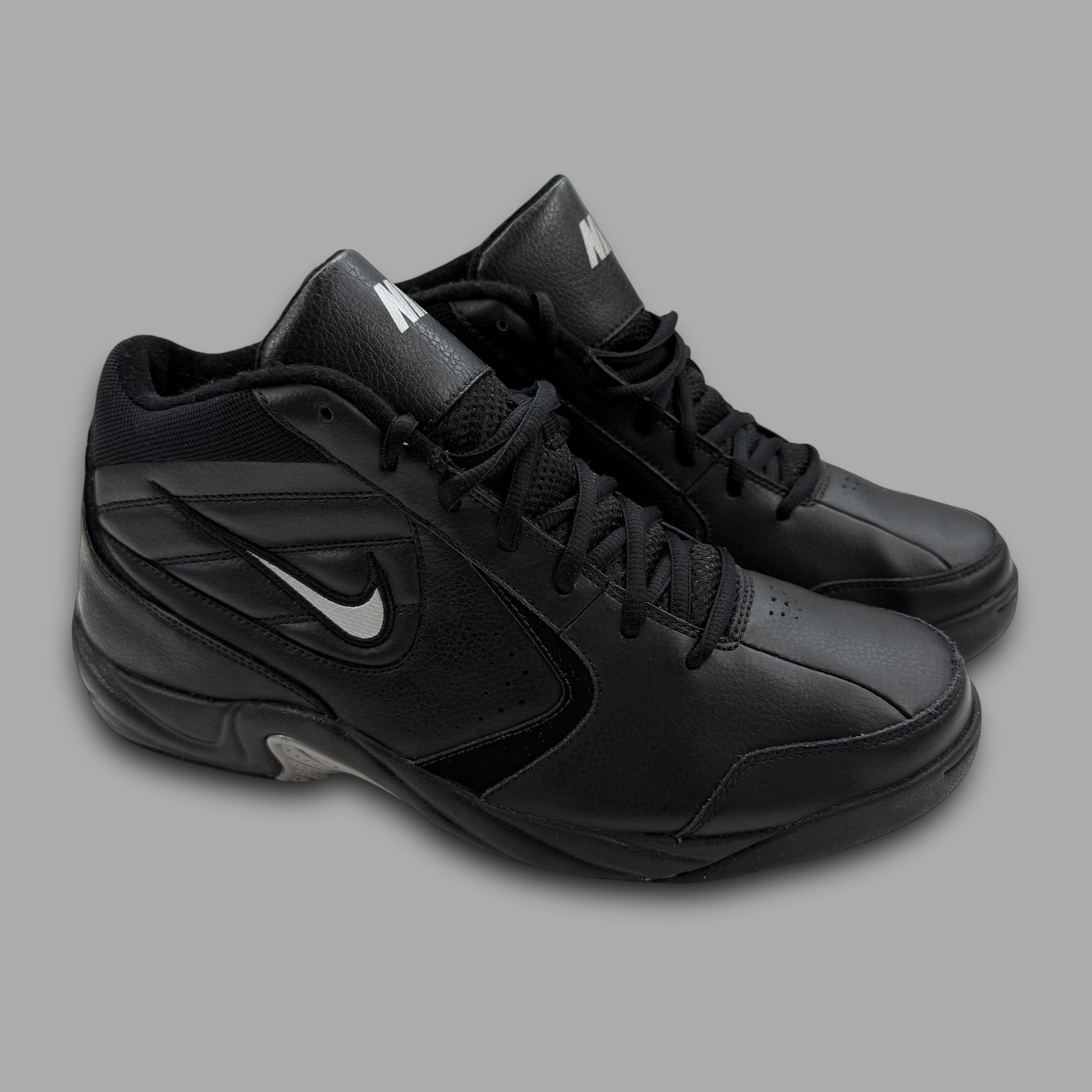 Nike overplay III 2007 'black and silver' (UK10)