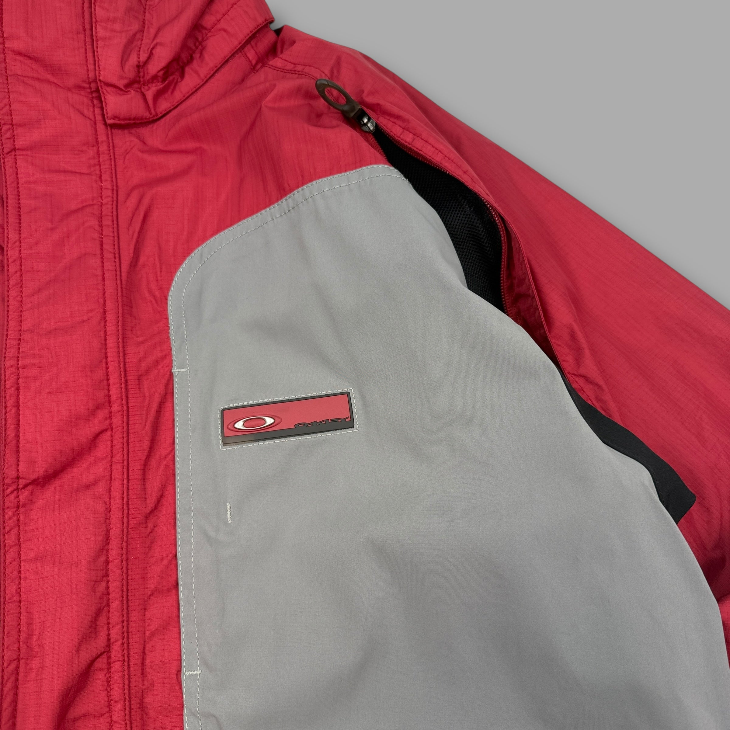 Oakley nitro fuel 2000's technical vented nylon rip stop ski jacket (S)