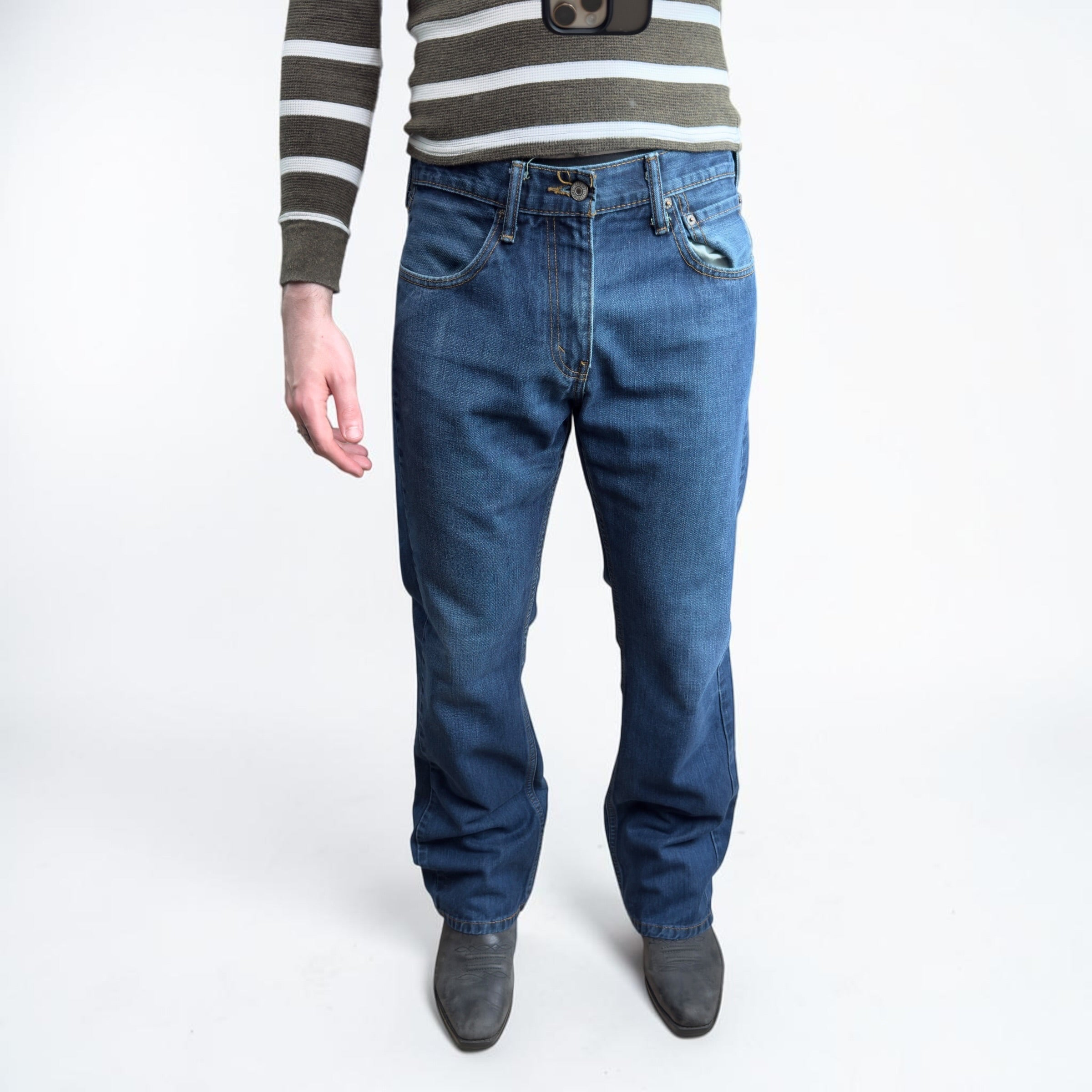 Levi's 527 2000's relaxed denim 4181 bootcut jeans (S)