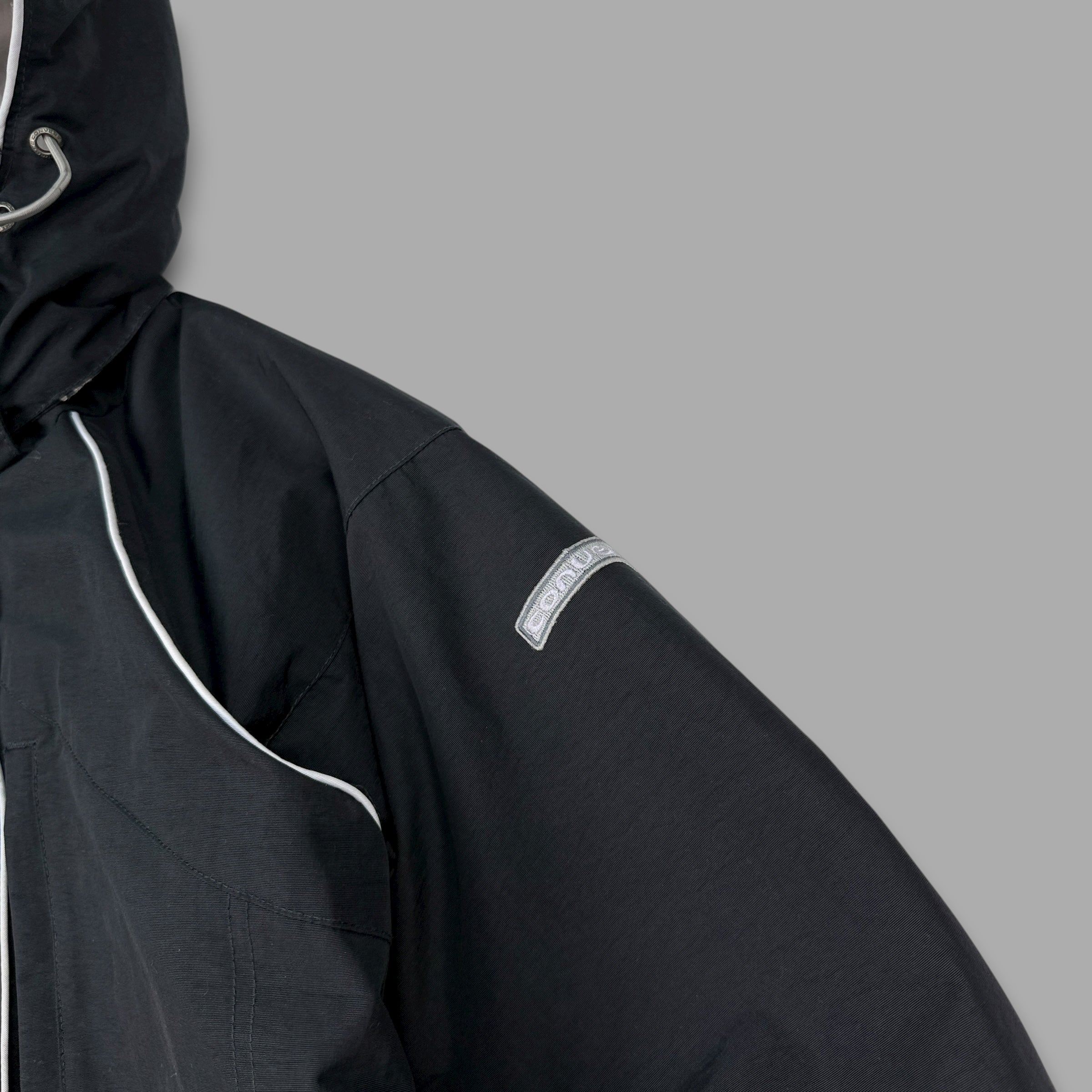 Columbia convert 2000's technical pinstripe vented softshell ski jacket (S)