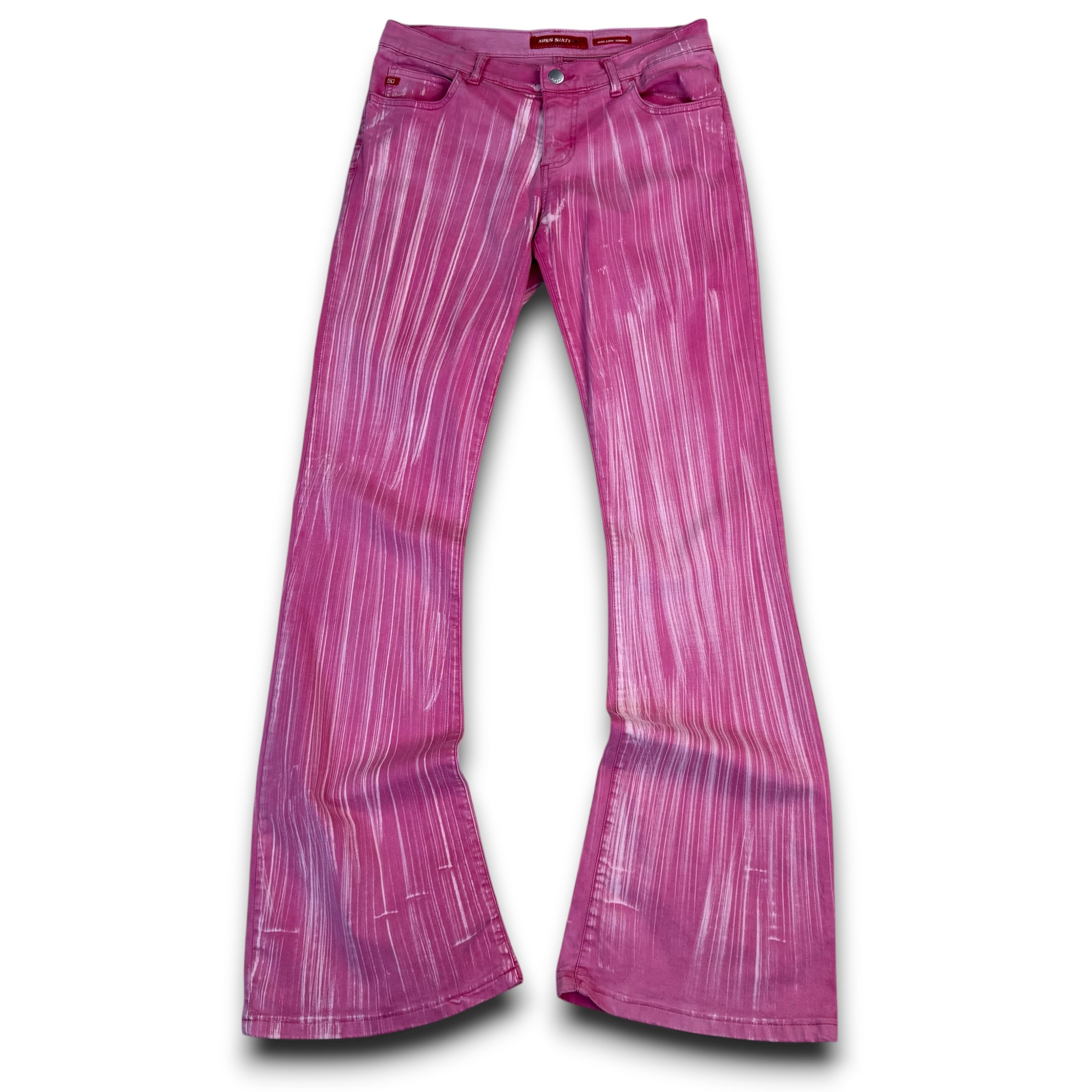 Miss sixty 2000's mid low tommy flared jeans (S)