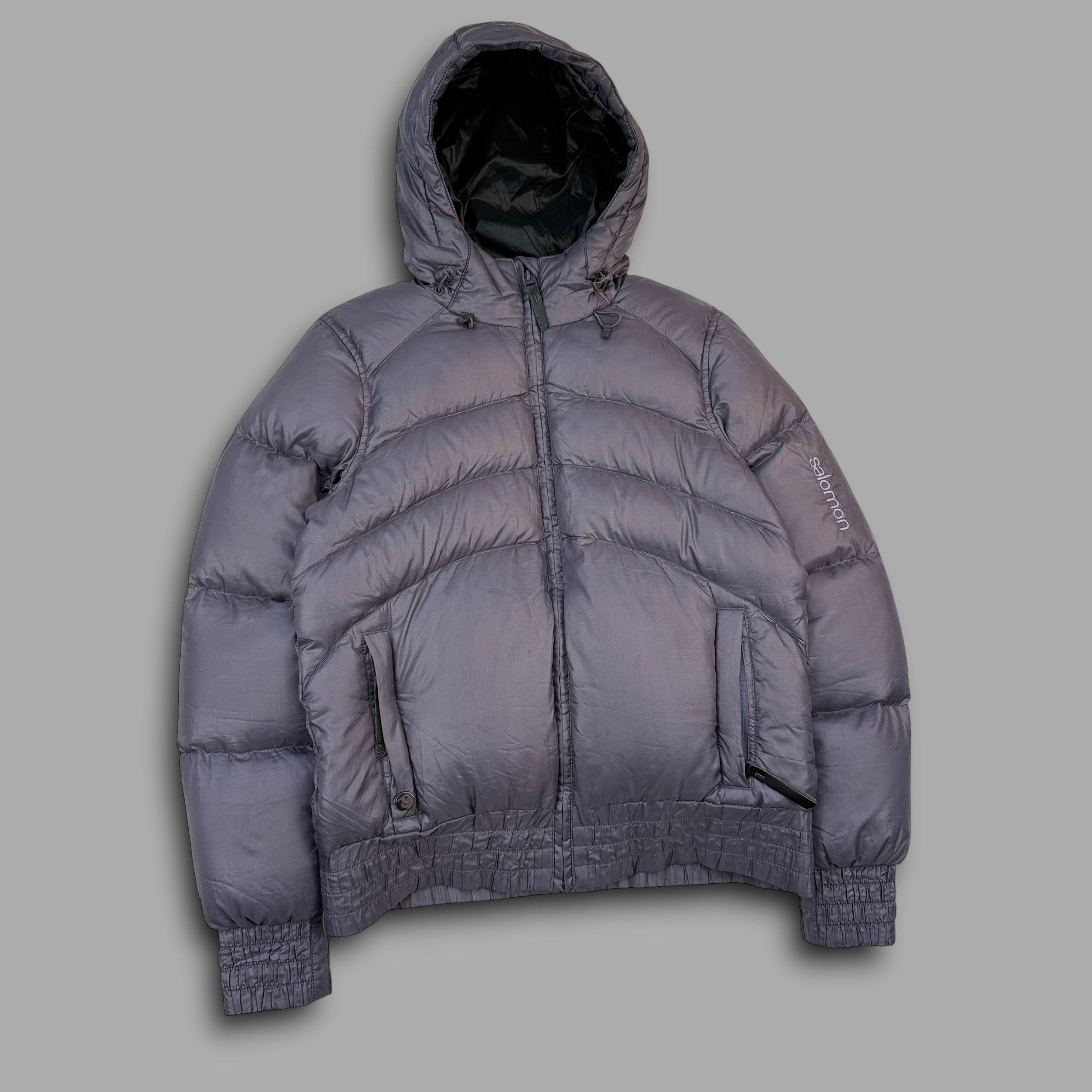 Salomon 2000's downfilled nylon puffer jacket (M)