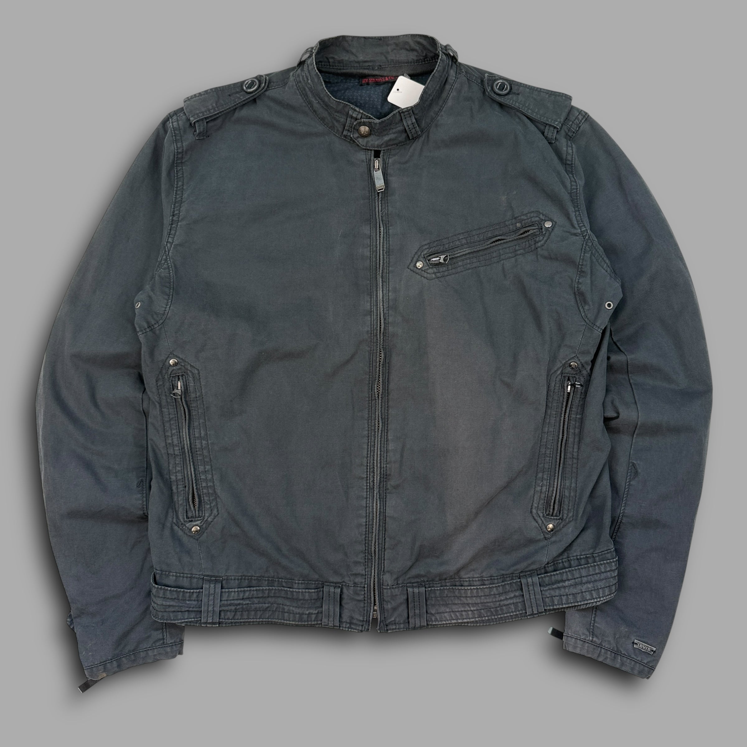 Levi's 2000's technical biker style jacket (L)