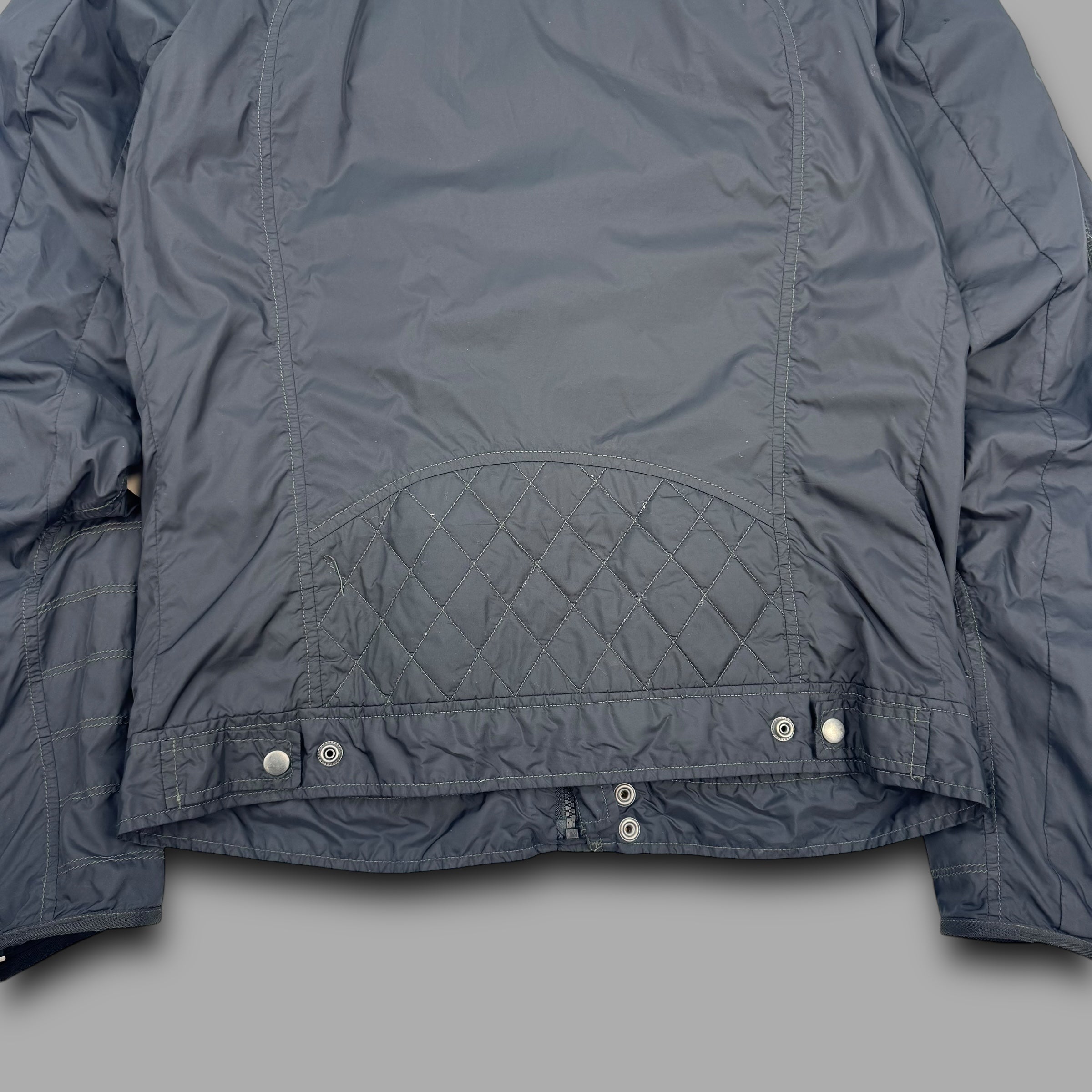 Diesel 2000's technical nylon contrast stitch lightweight jacket (L)