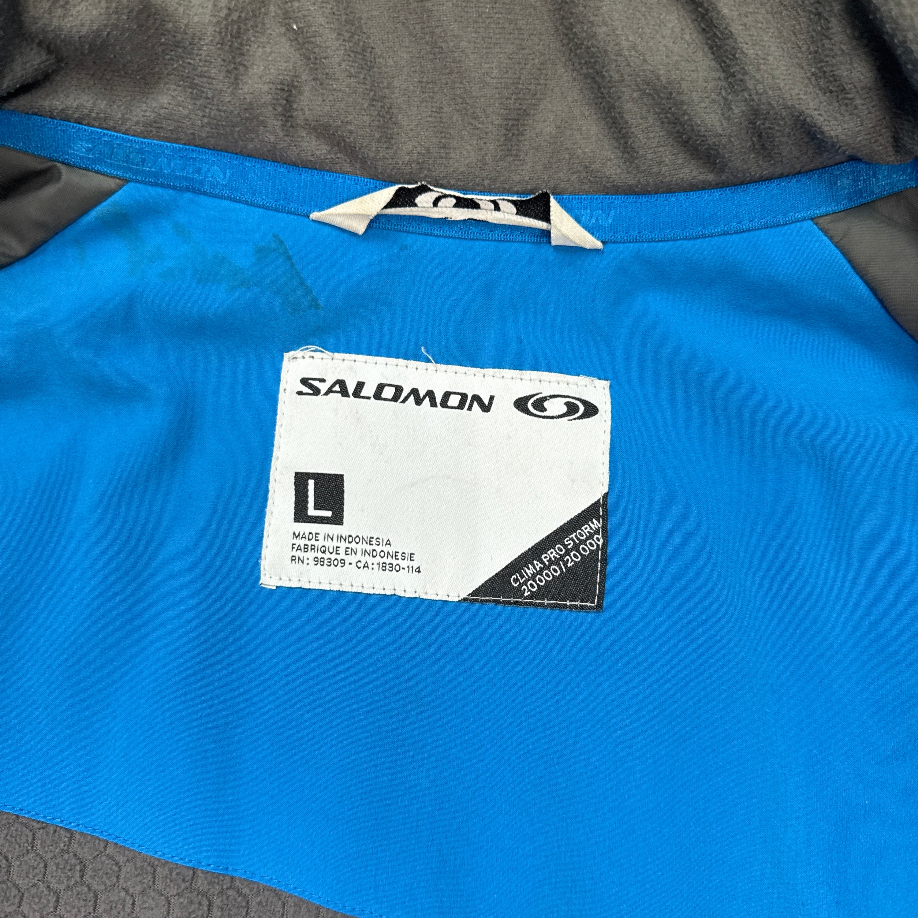 Salomon 2011 technical clima pro storm softshell ski jacket (L)