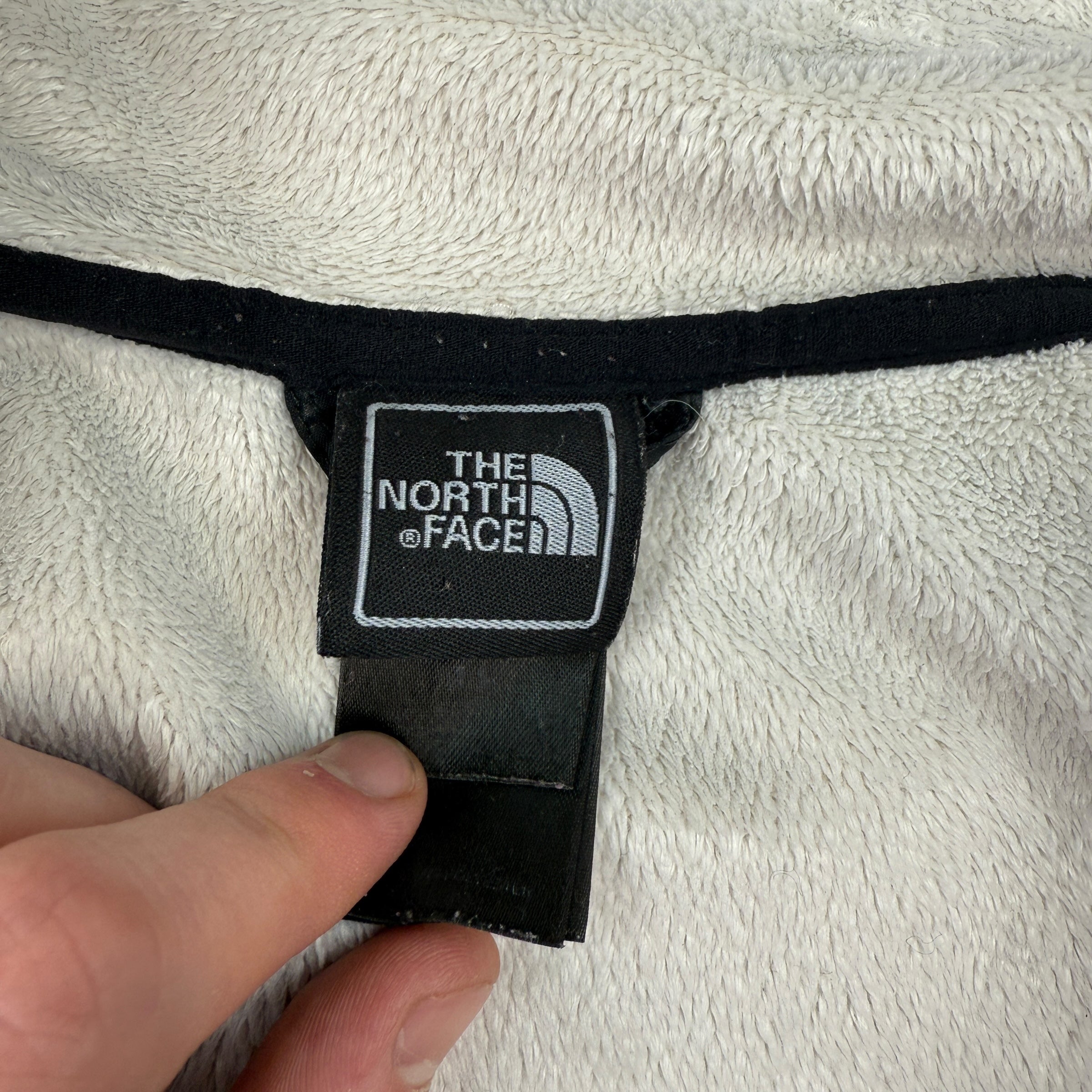 The north face 2005 technical plaid fleece lined softshell jacket (M) wms