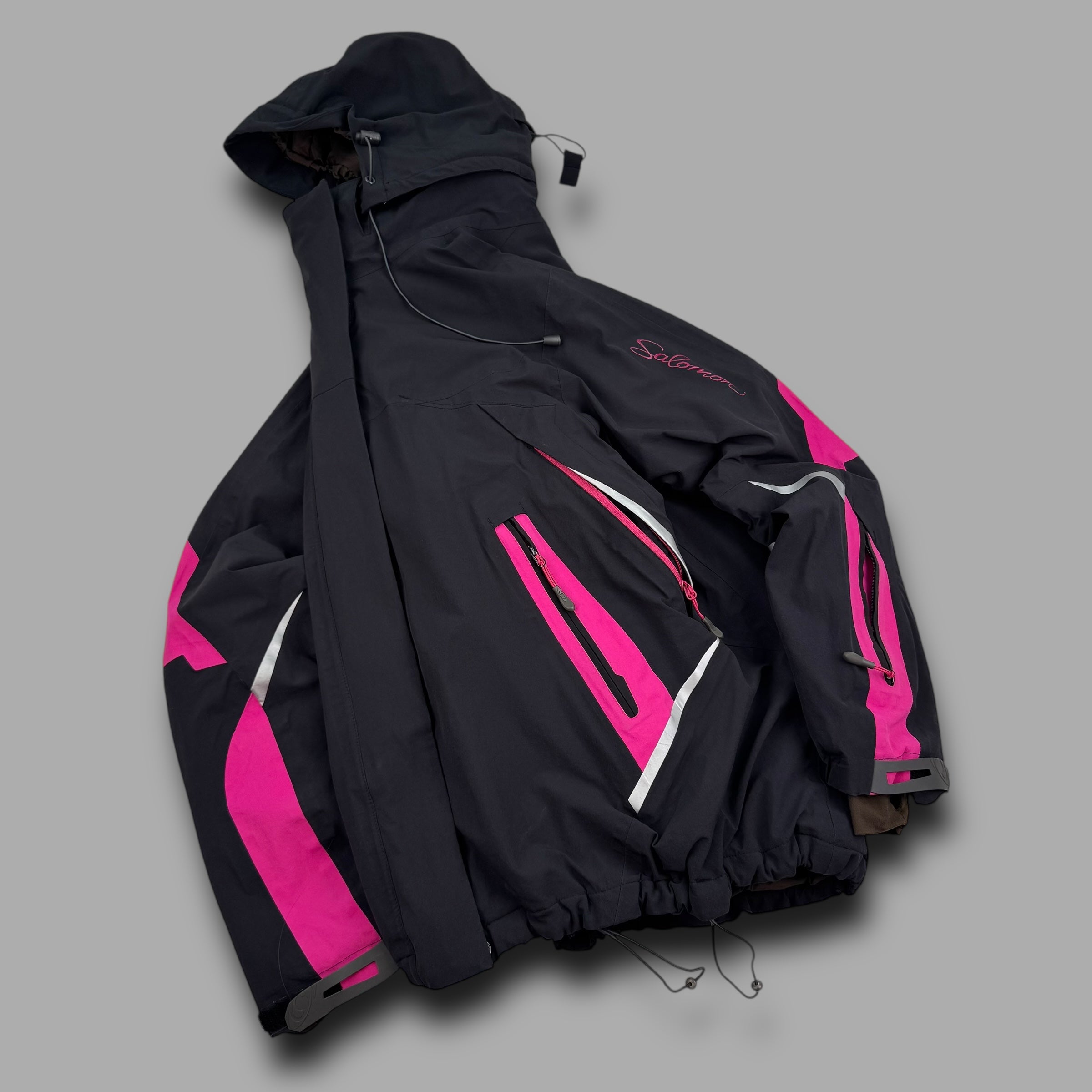 Salomon 2008 technical vented clima pro softshell ski jacket (M) wms