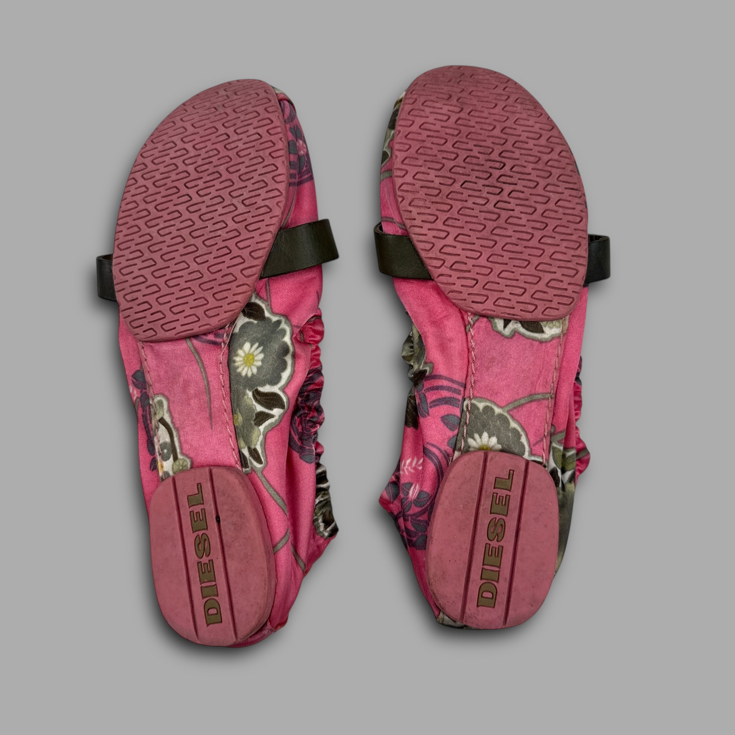 Diesel floral ballet pumps (UK5)