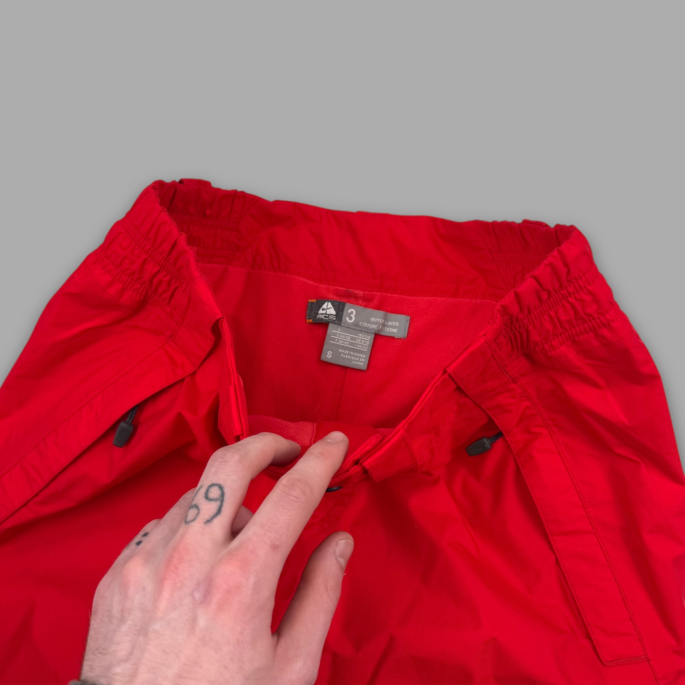 Nike ACG 2000's technical softshell ski sallopettes (S) wms