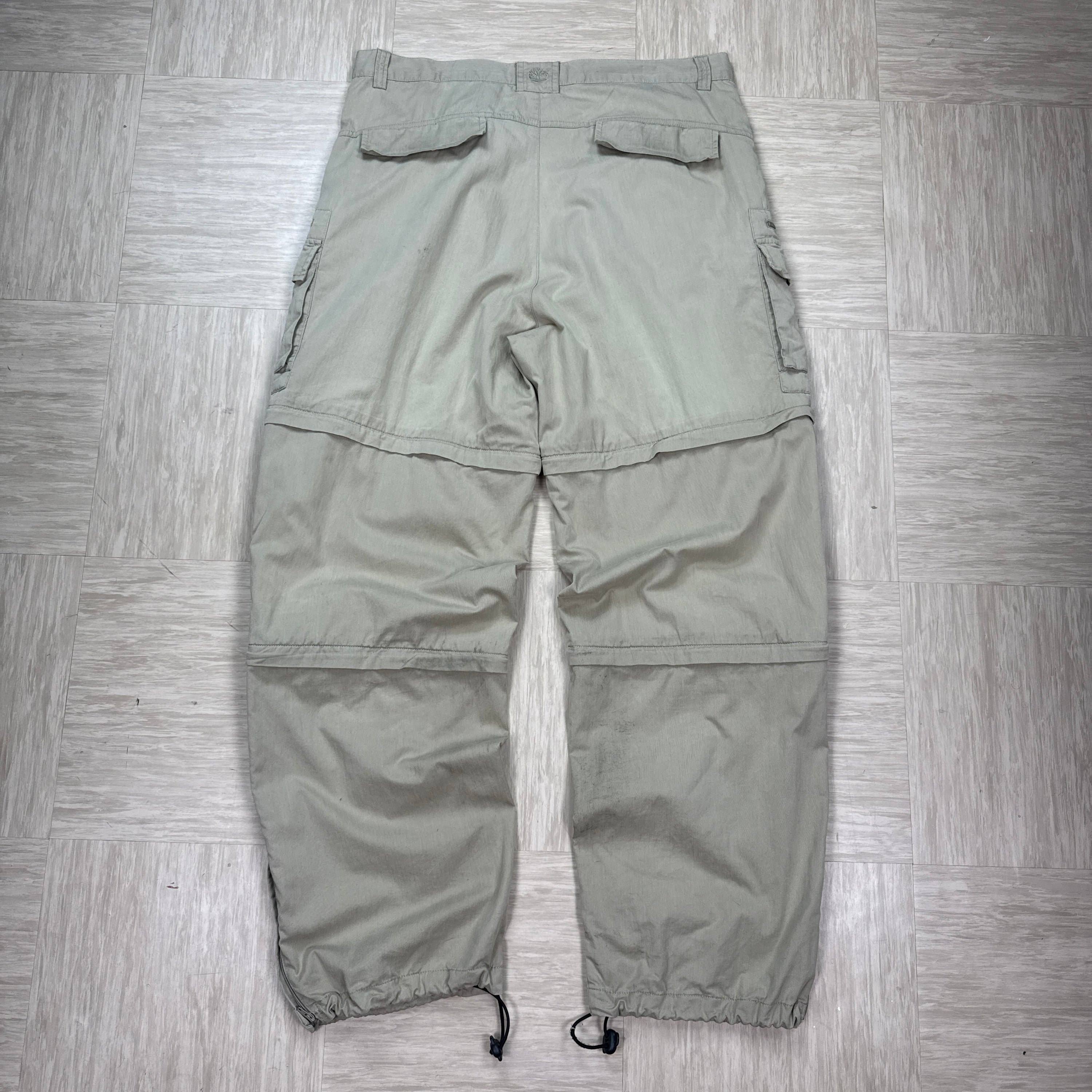 Timberland 2002 technical convertible 3in1 parachute cargo bottoms (L)