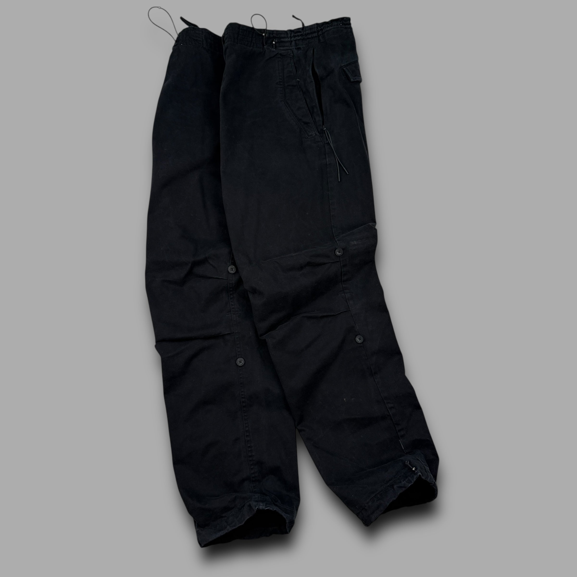 Maharishi 2000's technical baggy flight bottoms (S)