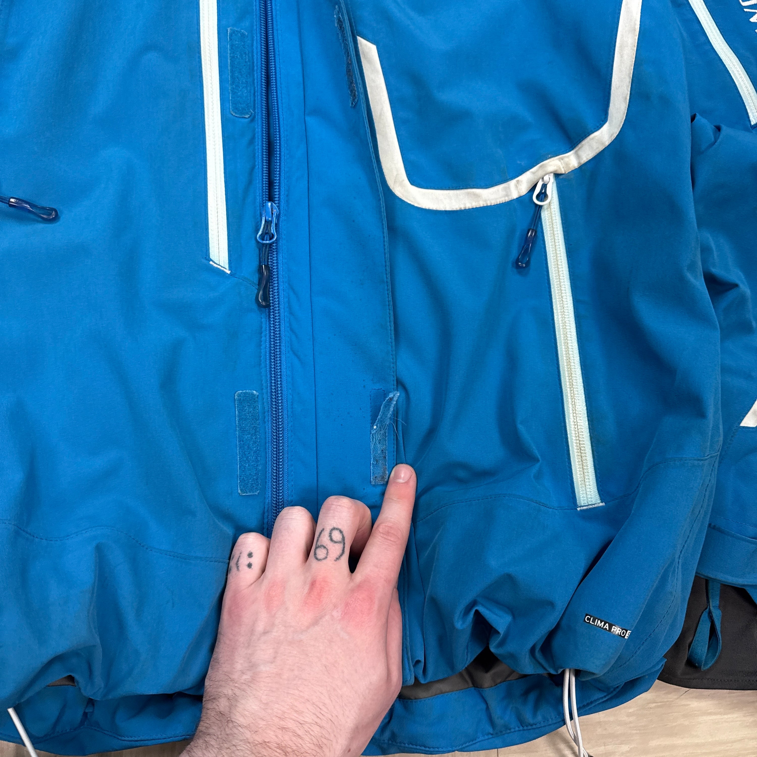 Salomon 2011 technical clima pro storm softshell ski jacket (L)
