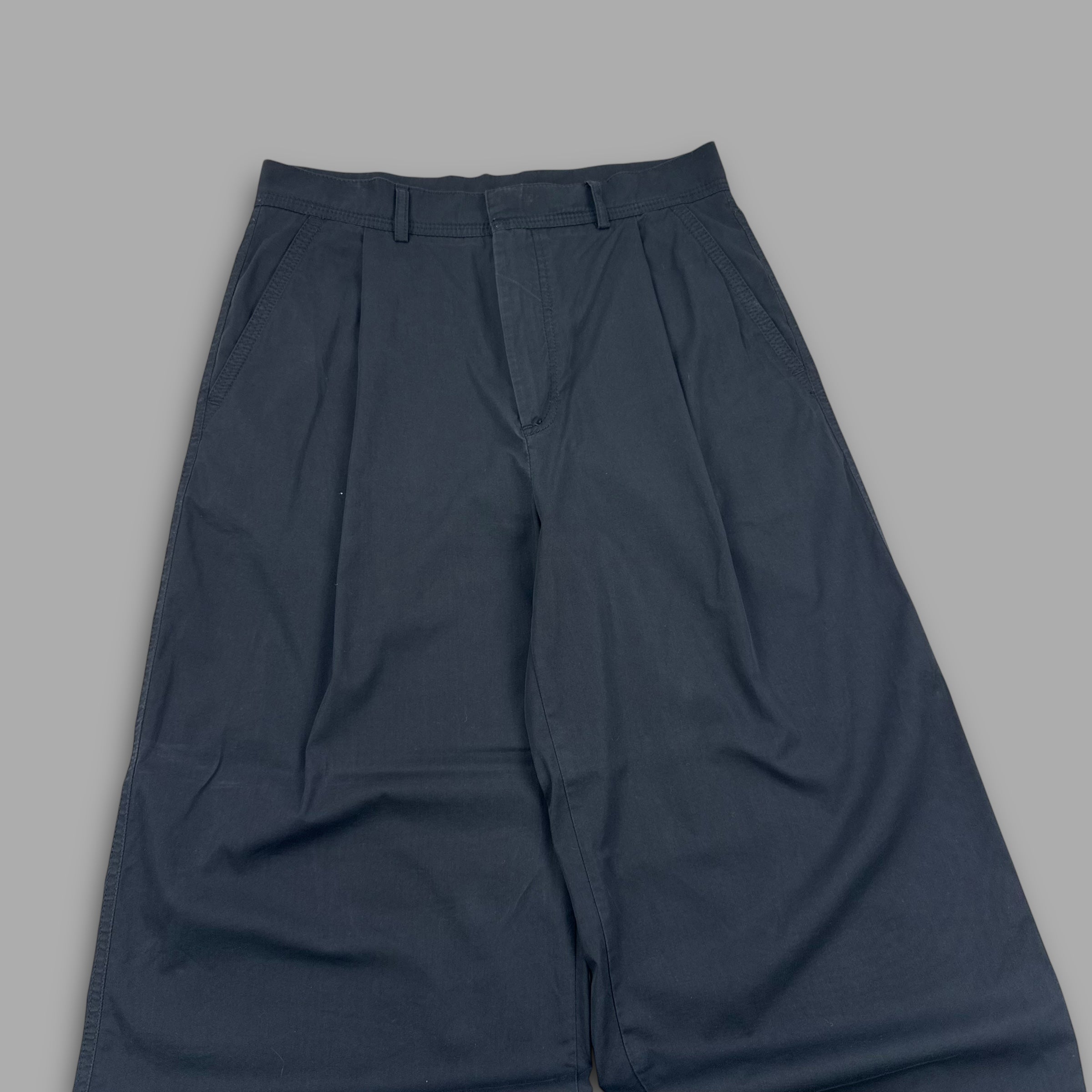Massimo dutti 2000's pleated wide leg baggy trousers (S)