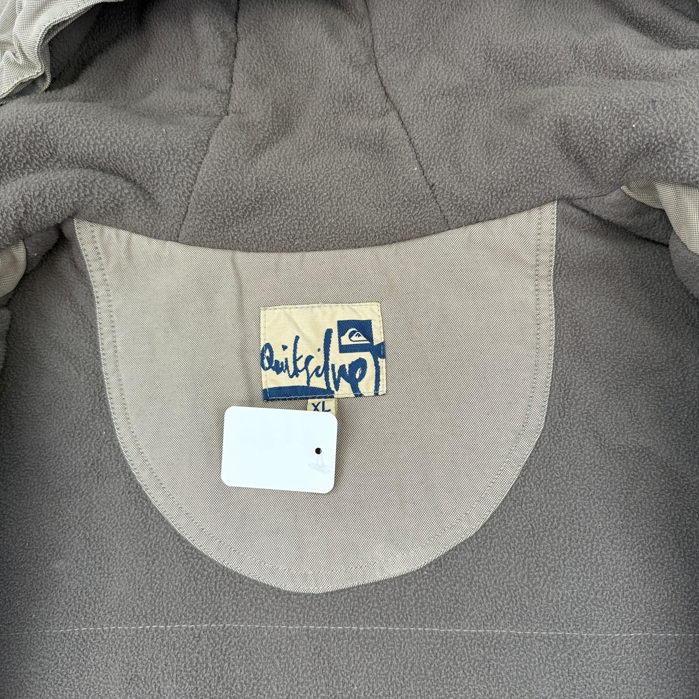 Quiksilver 2000's technical multi-pocket parka jacket (XL)