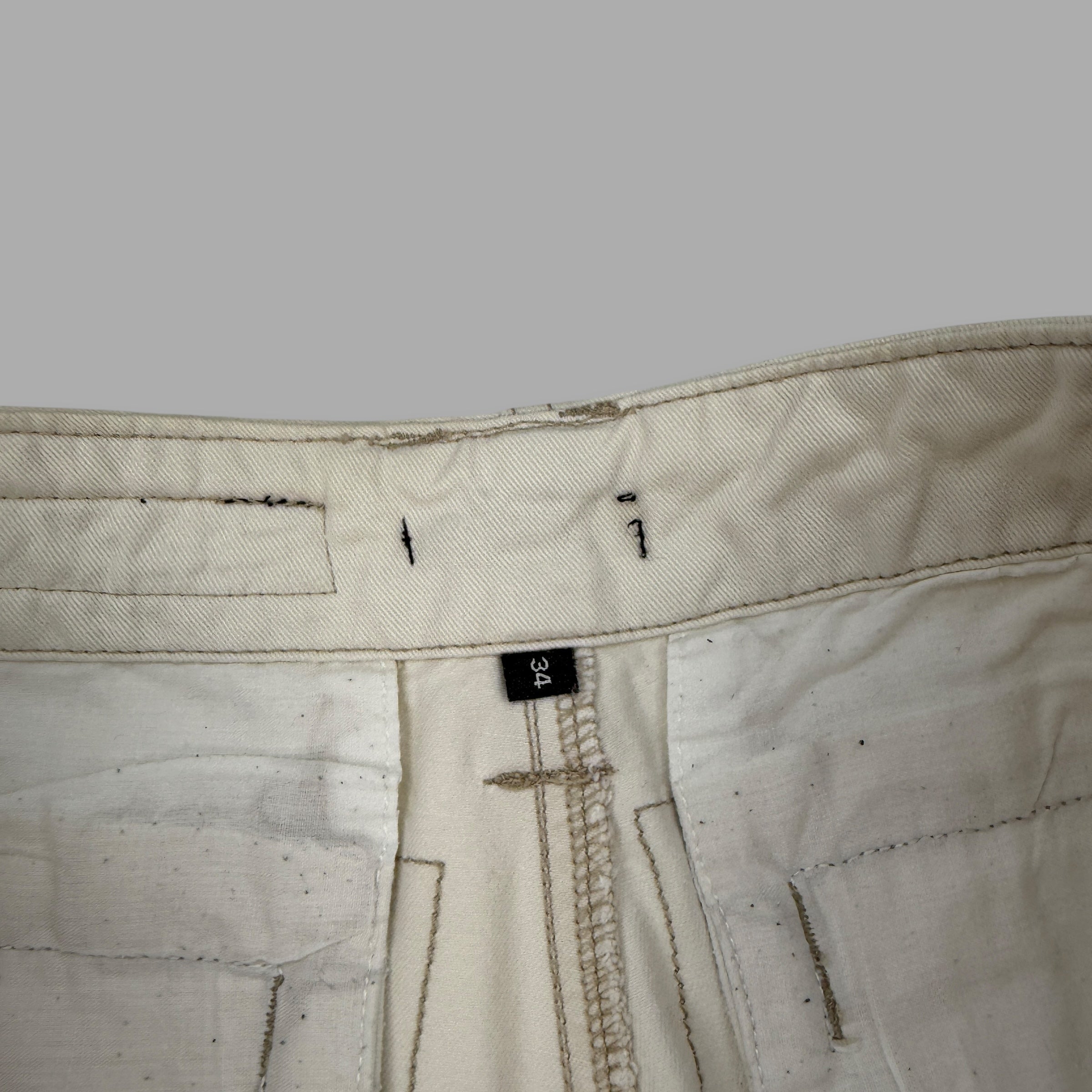 Mambo 2000's panelled baggy jean shorts (M)