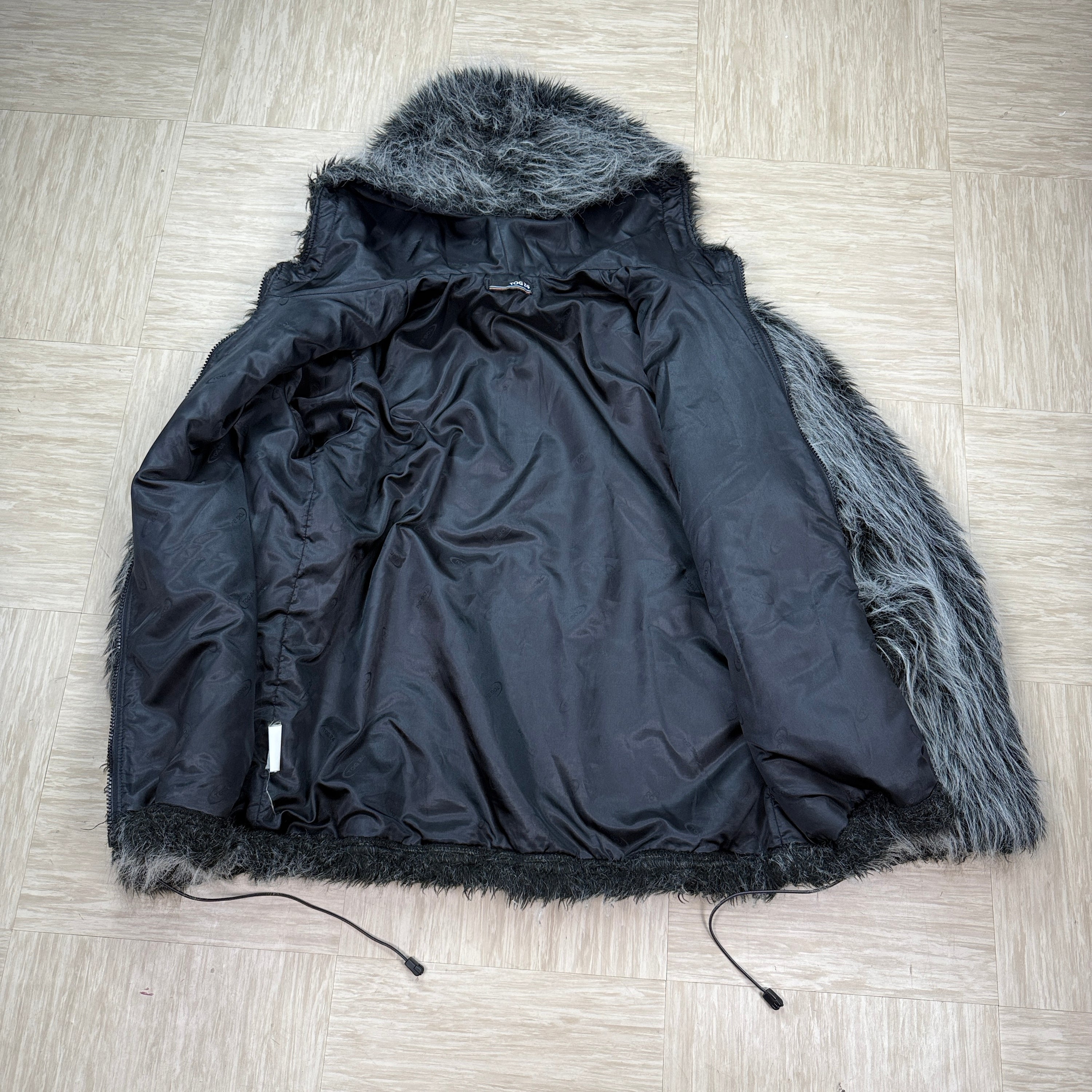 Tog24 2000's technical modacrylic faux fur yeti fleece (L) wms