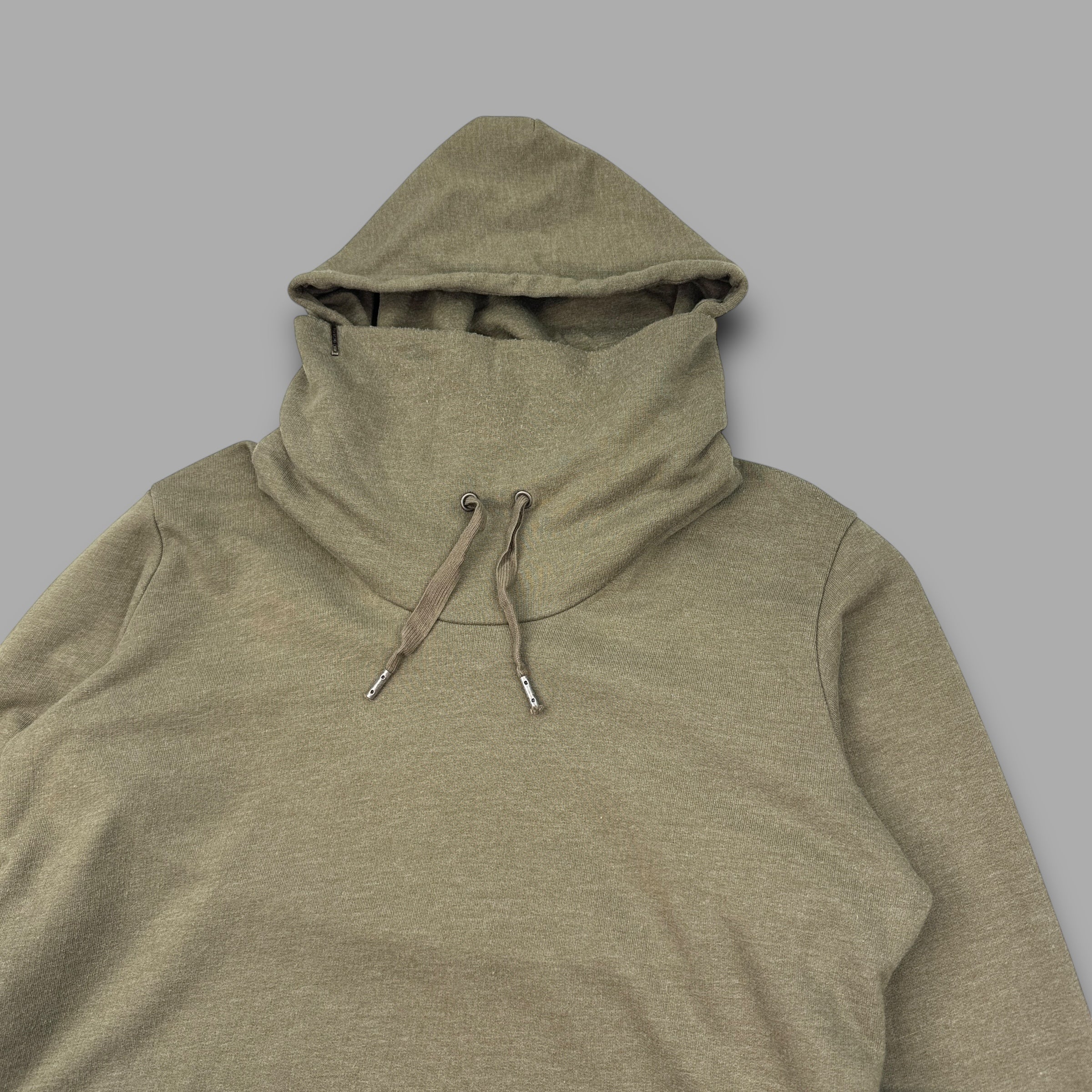 Diesel 2000's technical balaclava pullover hoodie (L)