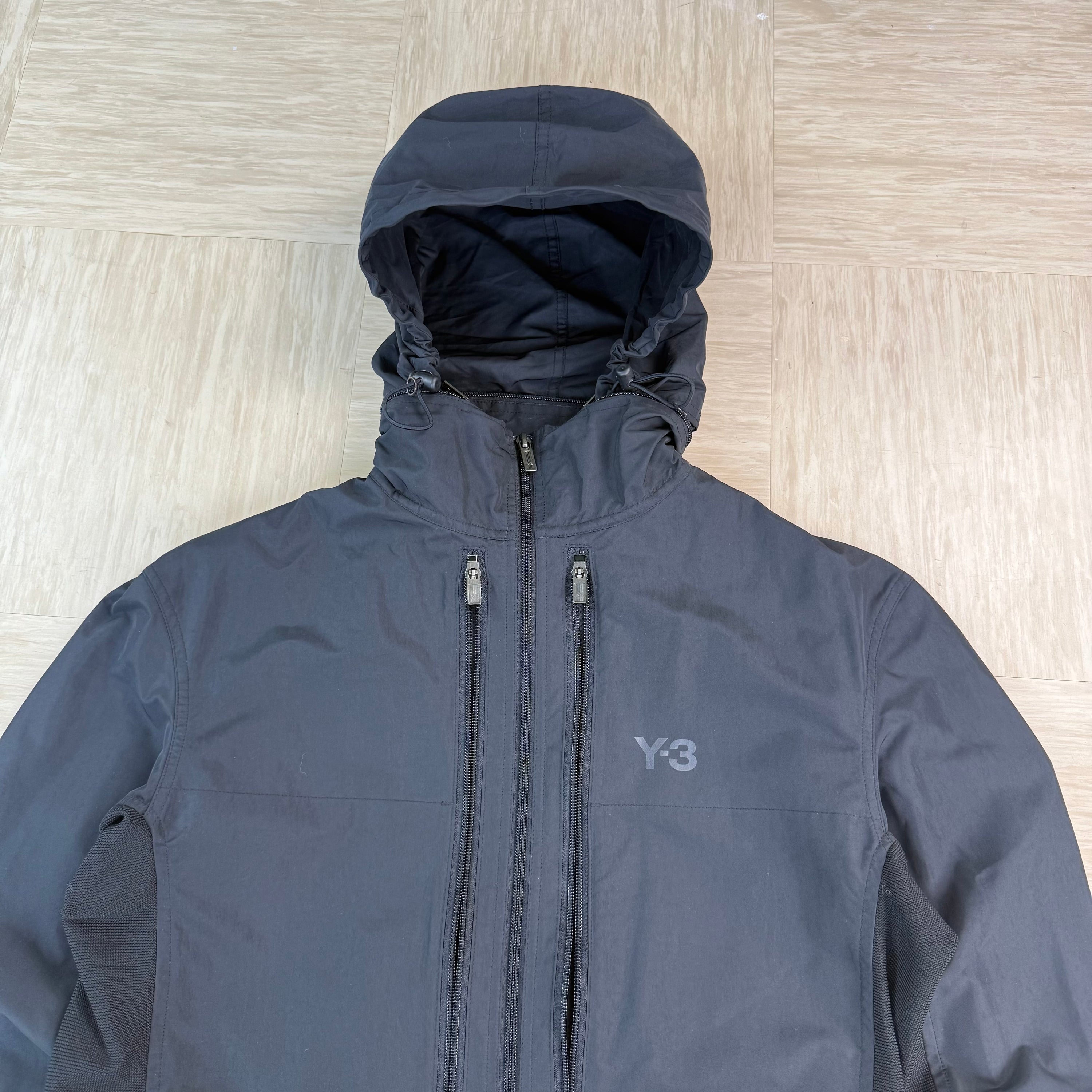 Adidas x Yohji Yamamoto sample 2000's technical hidden pocket Y3 jacket (M)